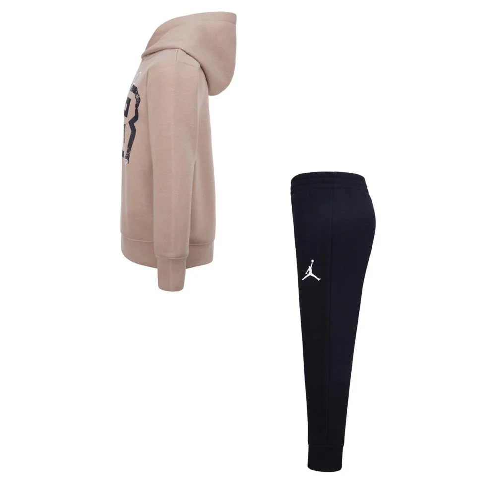 23 Jumpman Fleece Hoodie Set (Little Kid) - Image 3