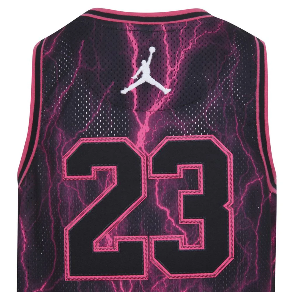23 Printed Jersey (Big Kid) - Image 4