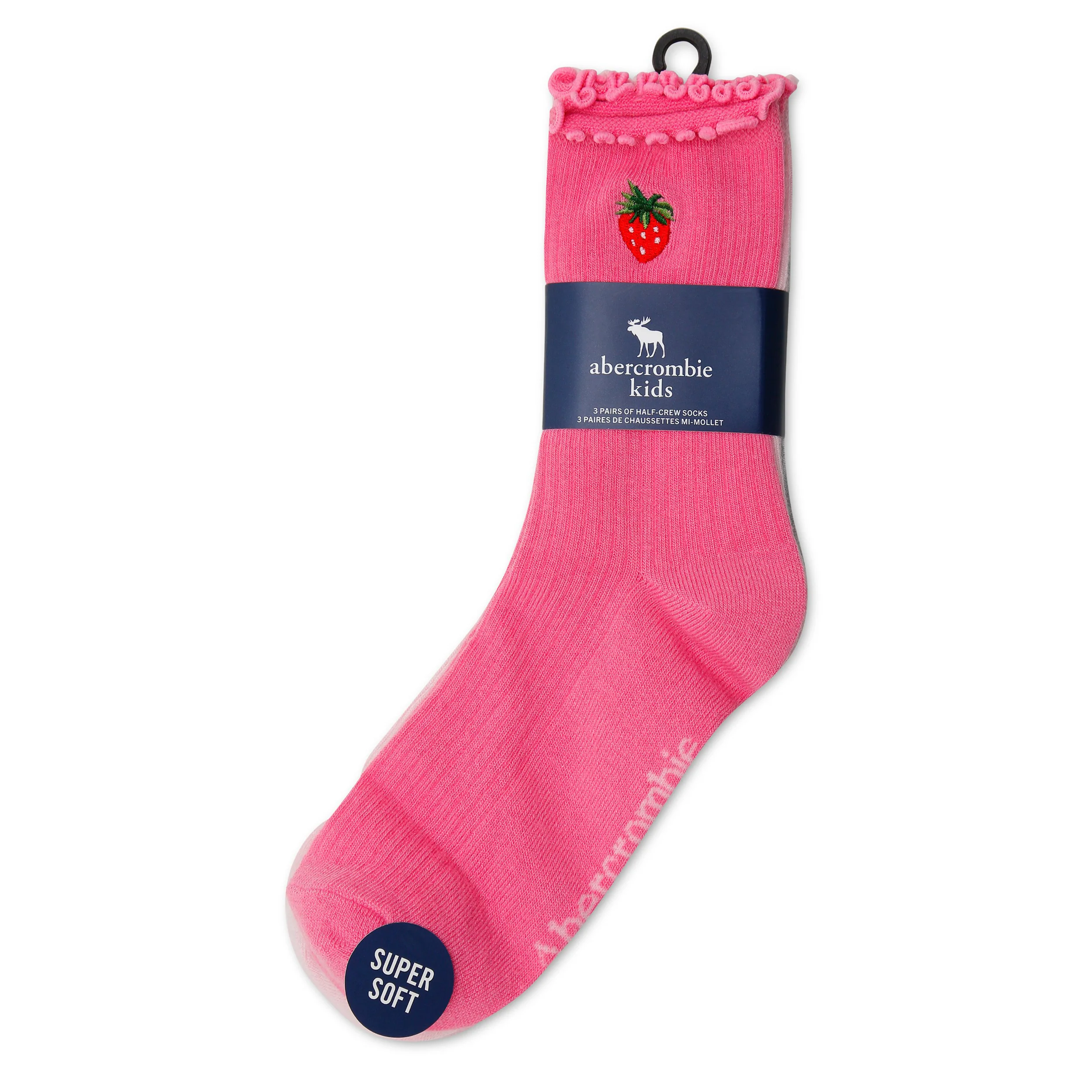 3 Pack Crew Sock 7-9 - Image 3