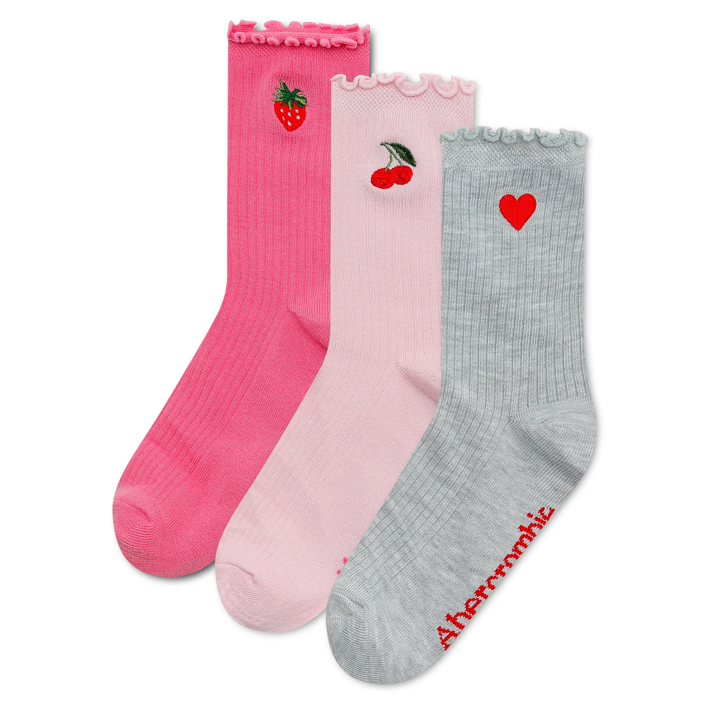 3 Pack Crew Sock 9-11