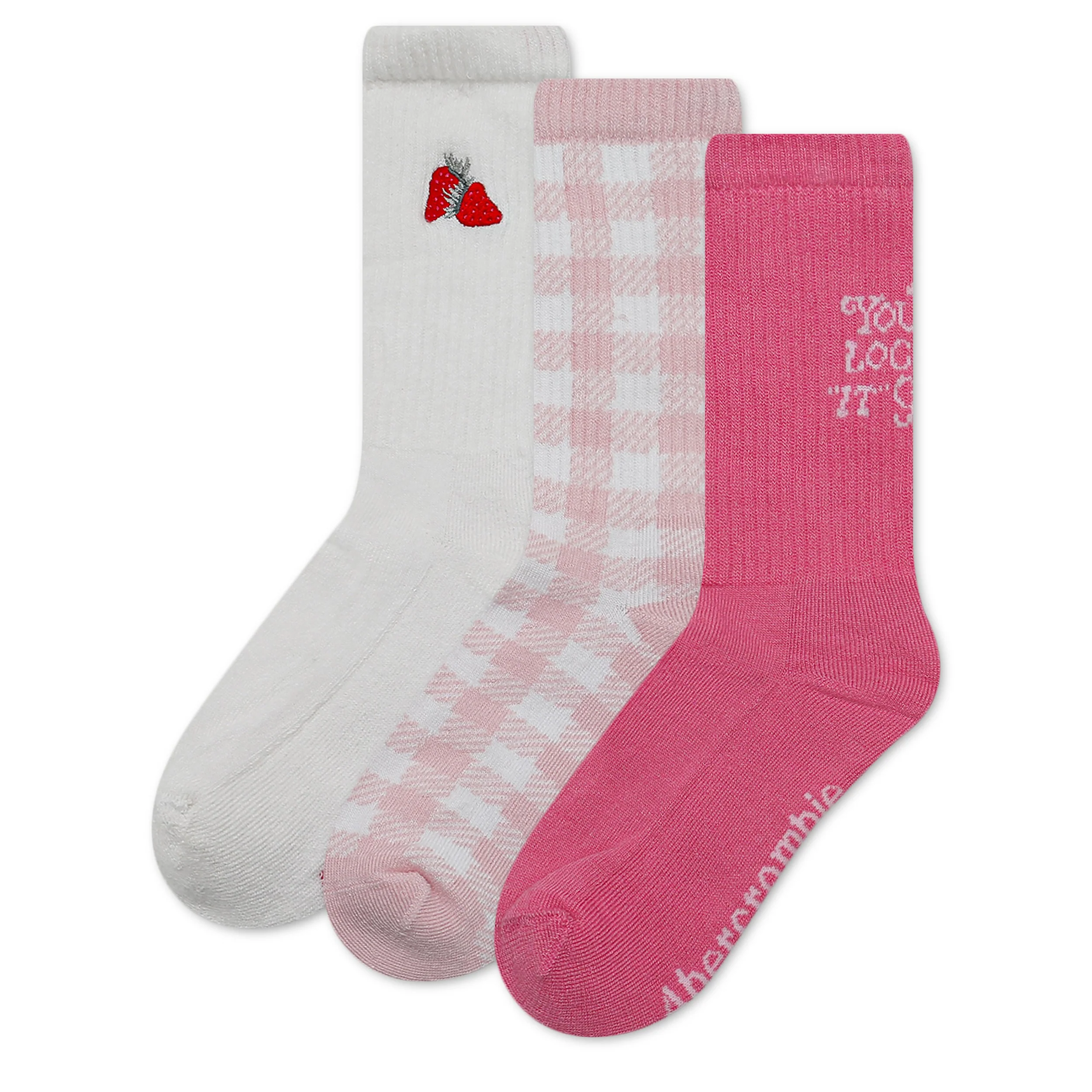 3 Pack Fashion Crew Sock (10C-3Y)