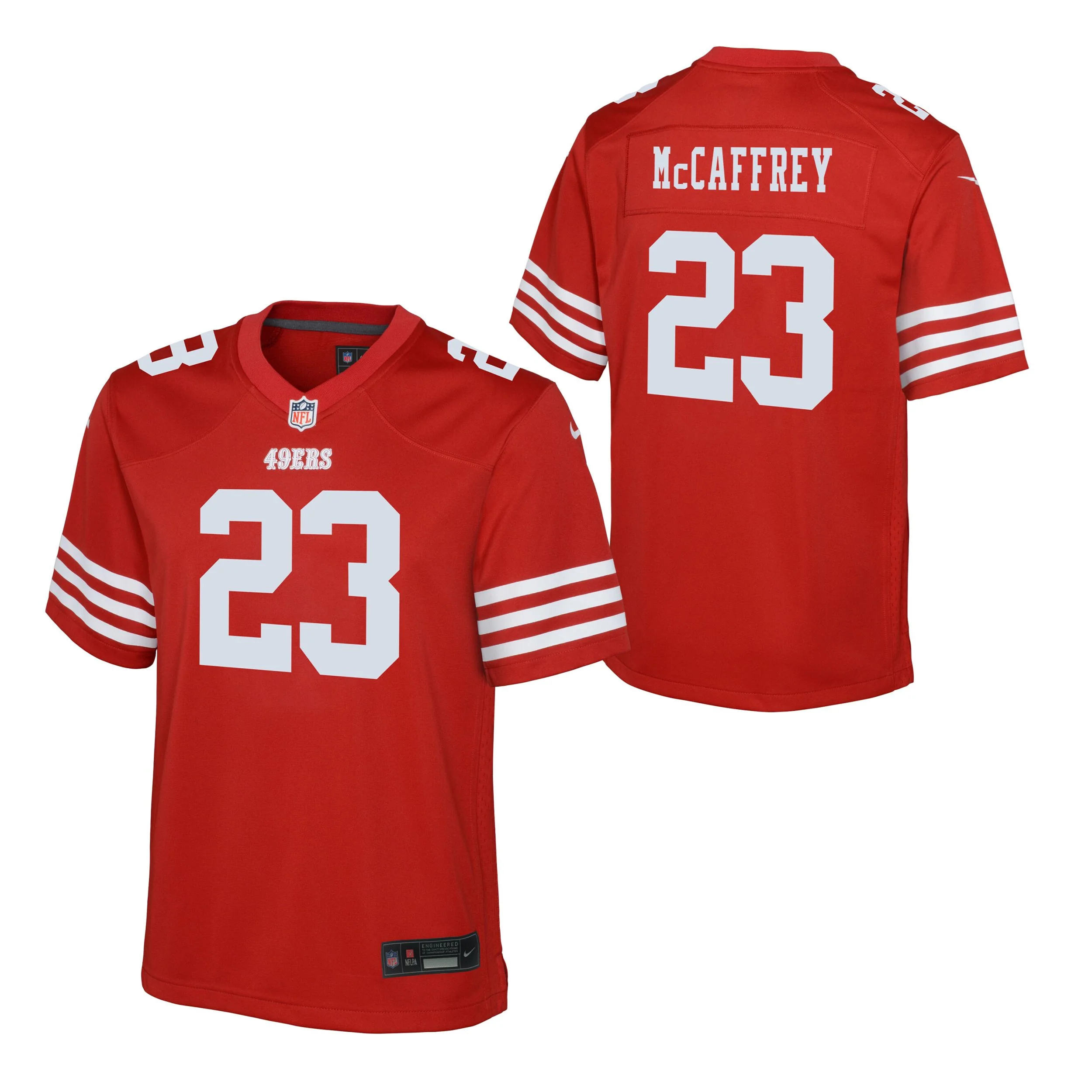 49Ers Christian Mccaffrey Jersey (Big Kid) - Image 3