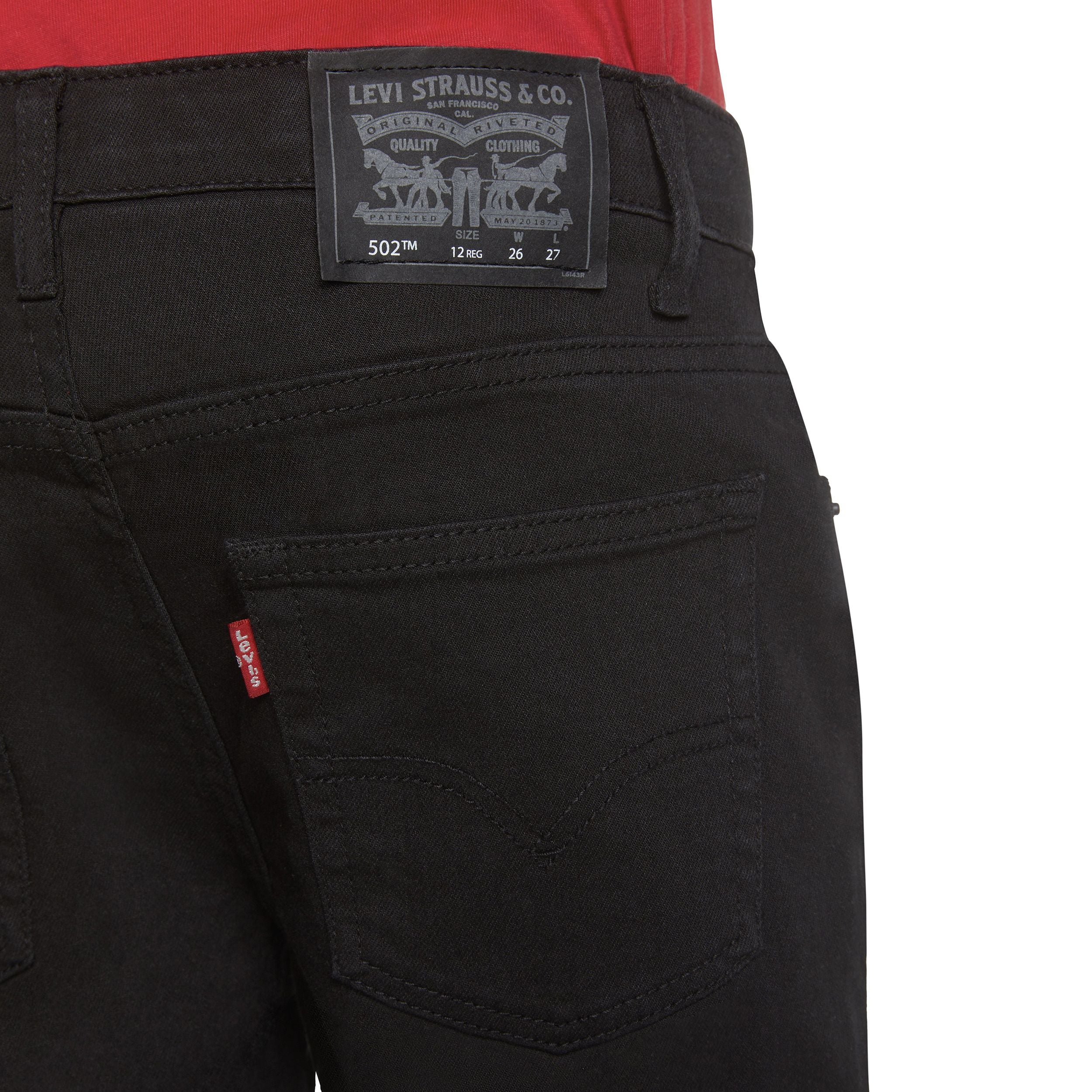 502 Regular Taper Performance Jeans (Big Kid) - Image 6