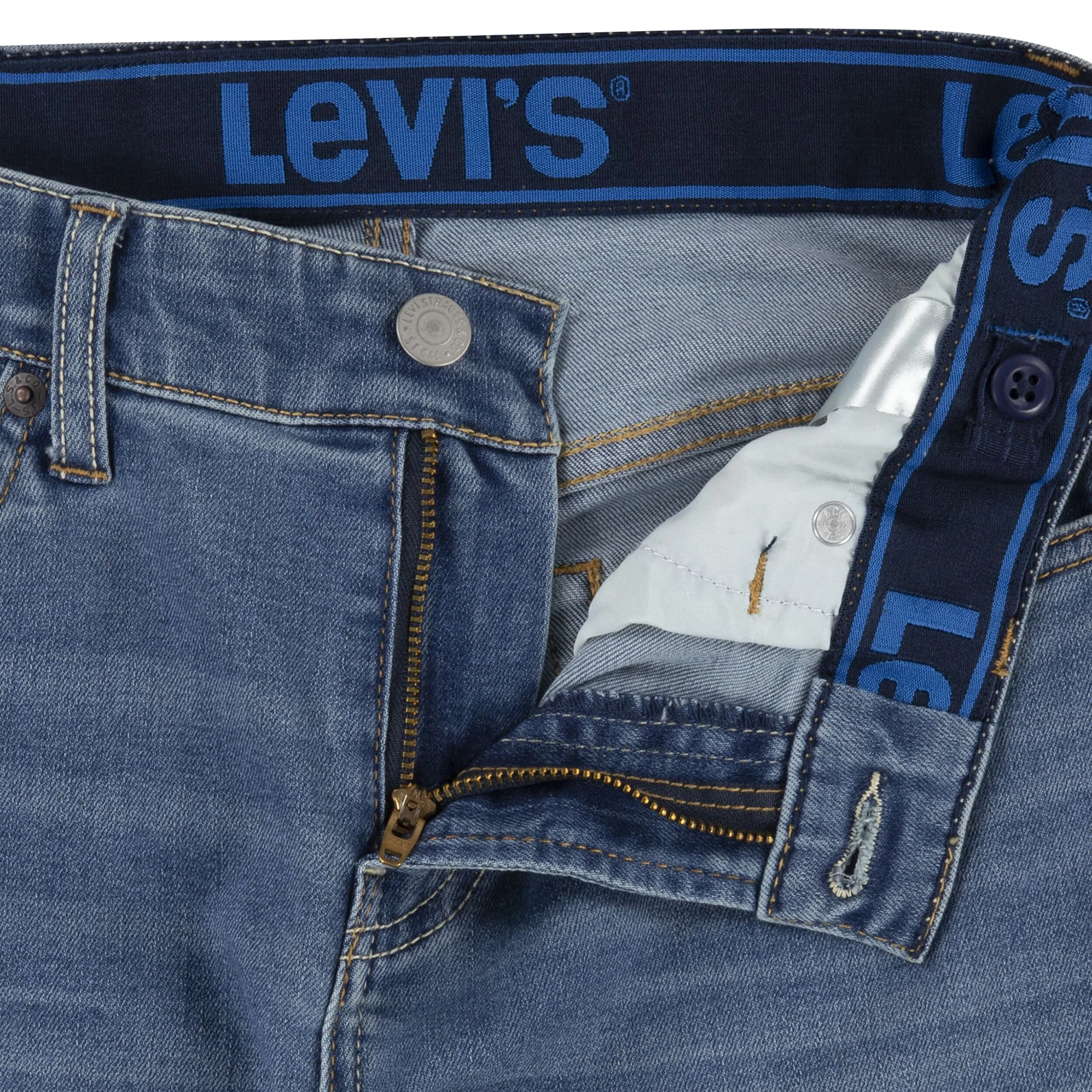 502 Regular Taper Performance Jeans (Big Kid) - Image 4