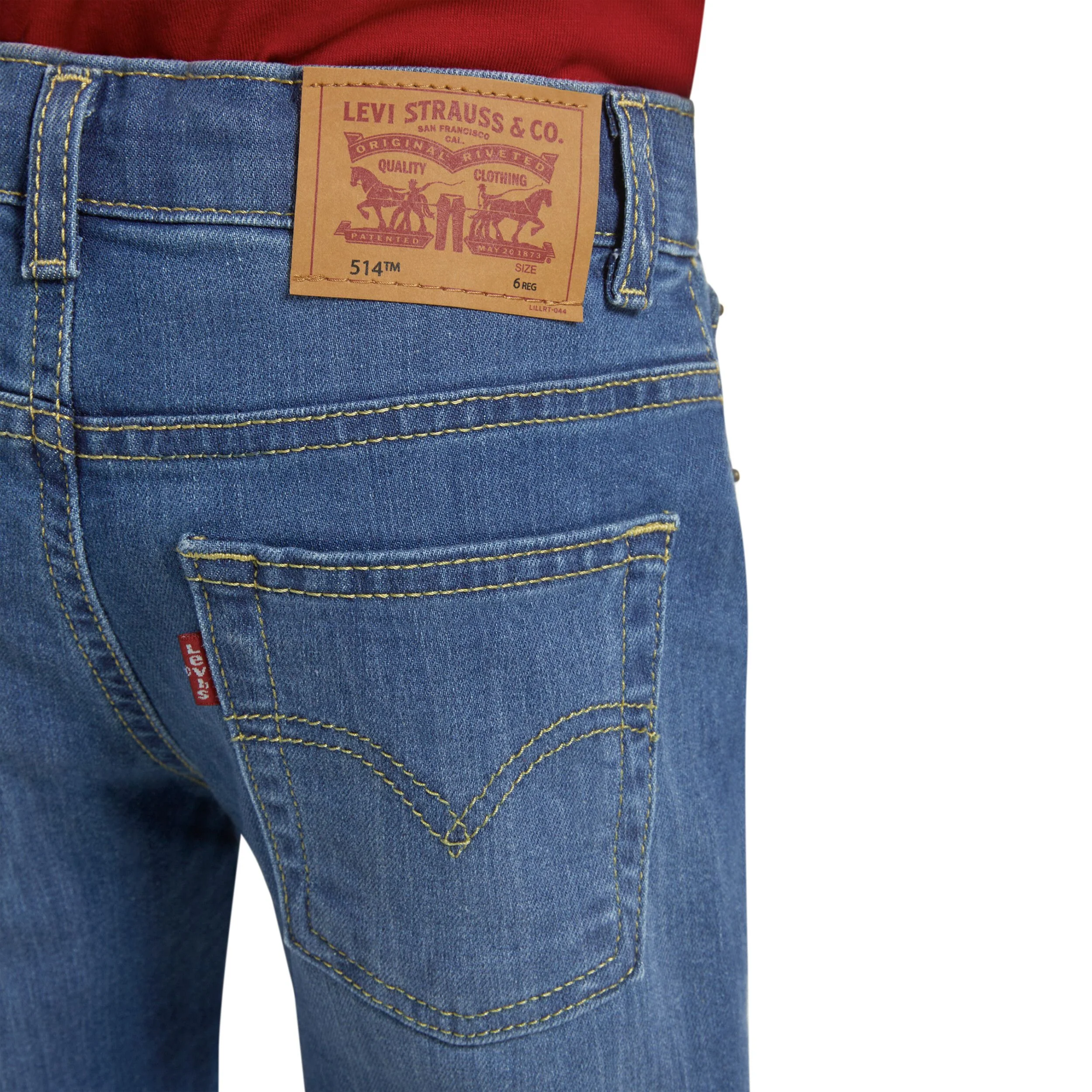 514 Straight Fit Performance Jean (Little Kids) - Image 3
