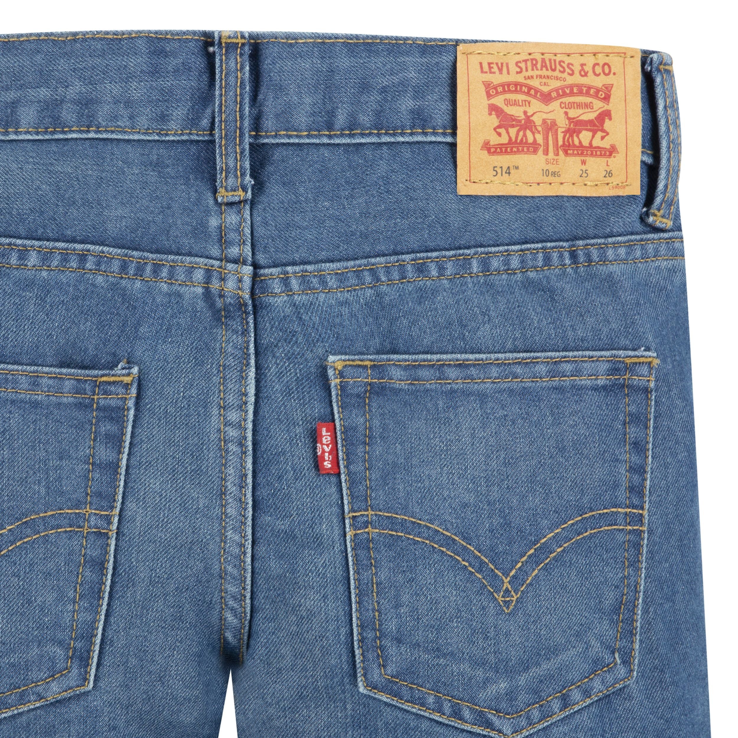 514 Straight Fit Performance Jeans (Big Kid) - Image 4