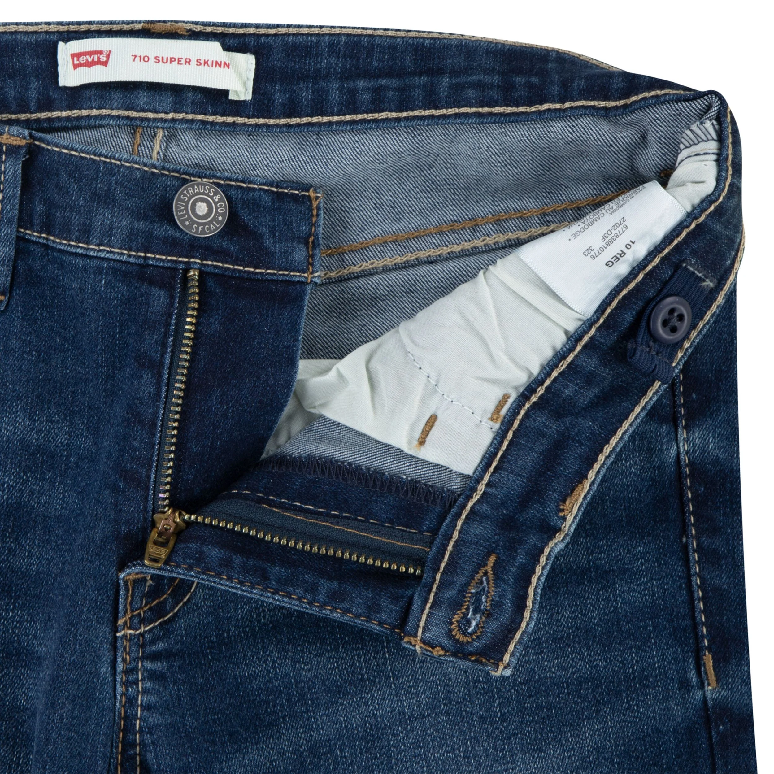710 Super Skinny Jeans (Big Kid) - Image 3