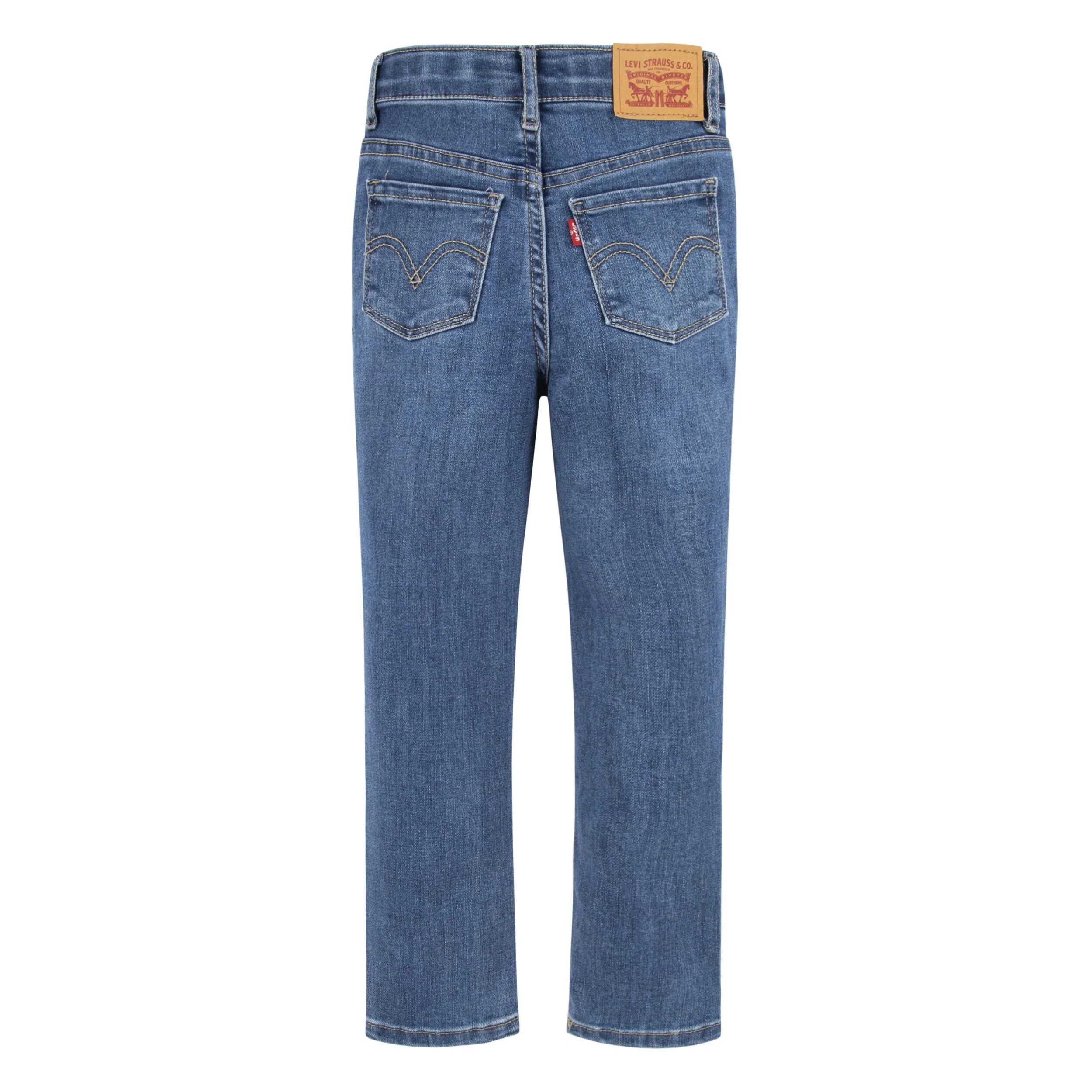 720 High Rise Super Skinny Jeans (Little Kid) - Image 2