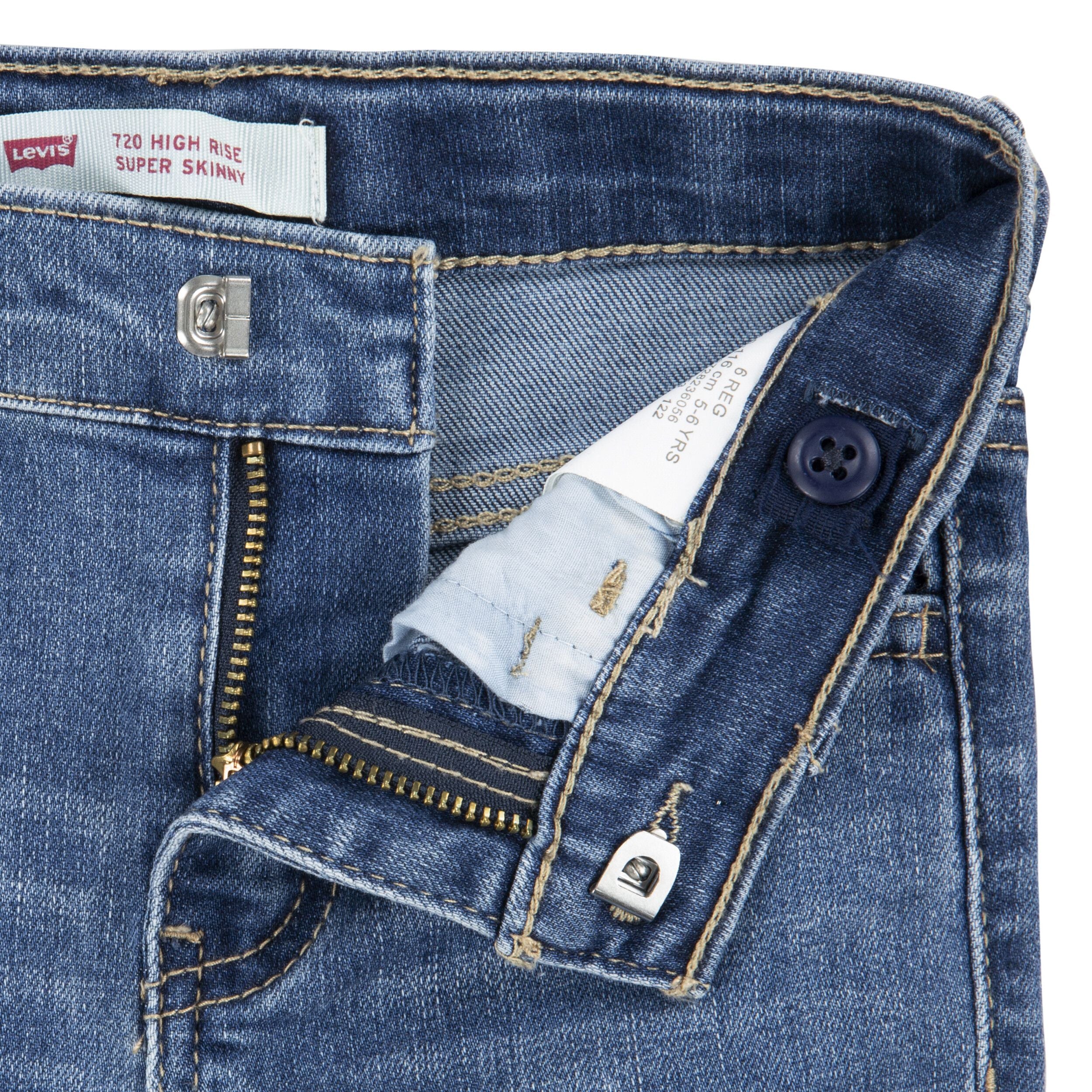 720 High Rise Super Skinny Jeans (Little Kid) - Image 3