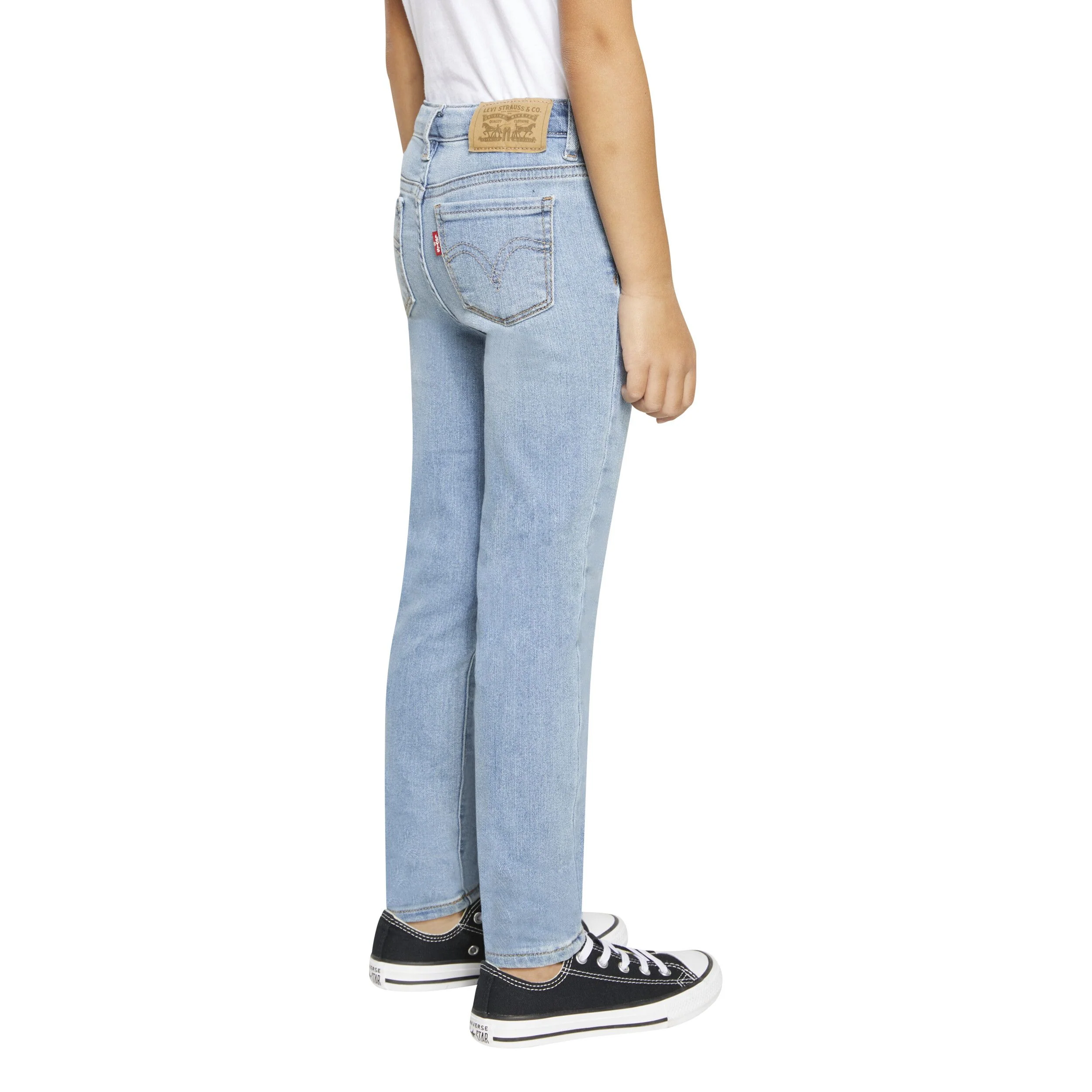 720 High Rise Super Skinny Jeans (Little Kid) - Image 2
