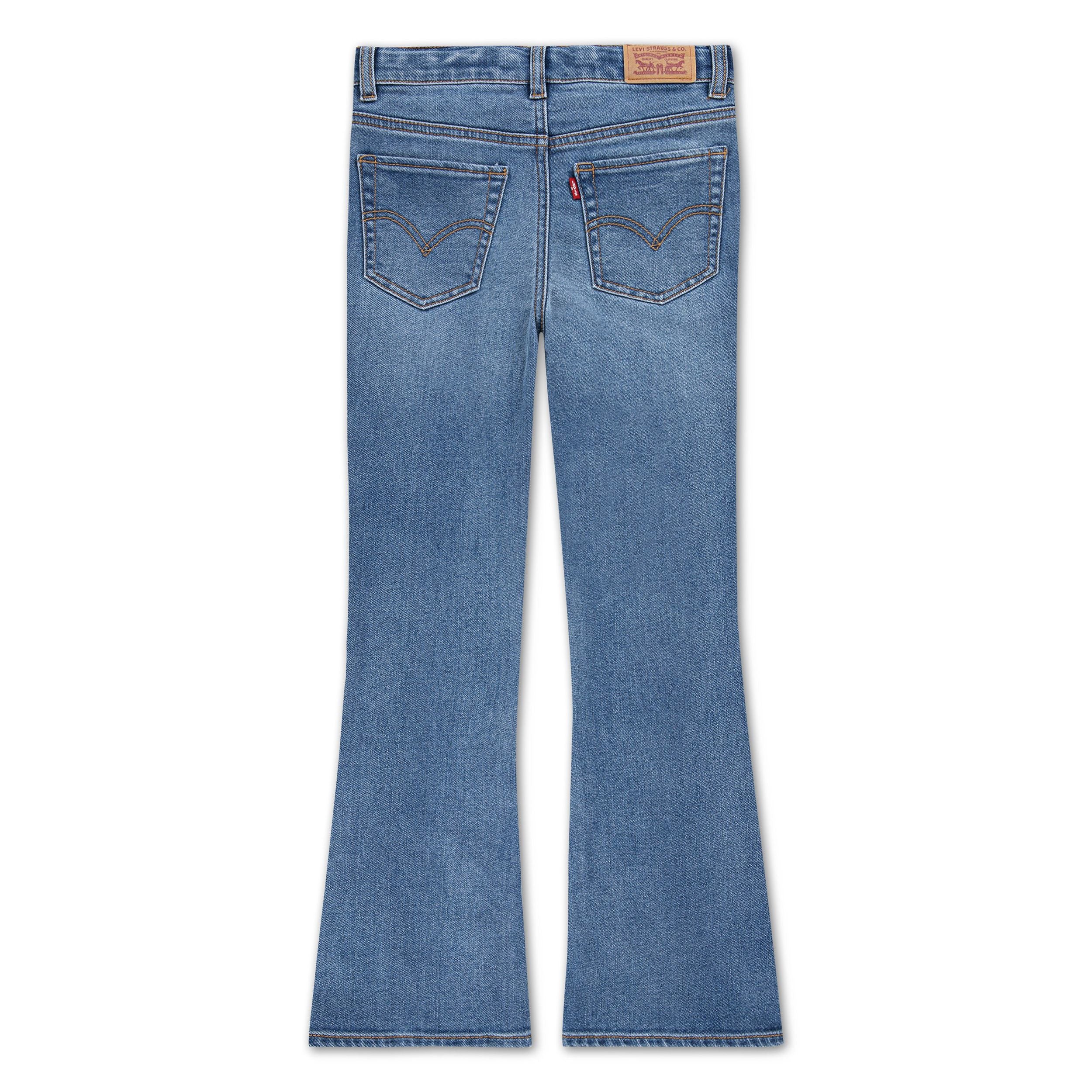 726 Tonal Denim Flare Leg Jean (Big Kid) - Image 2
