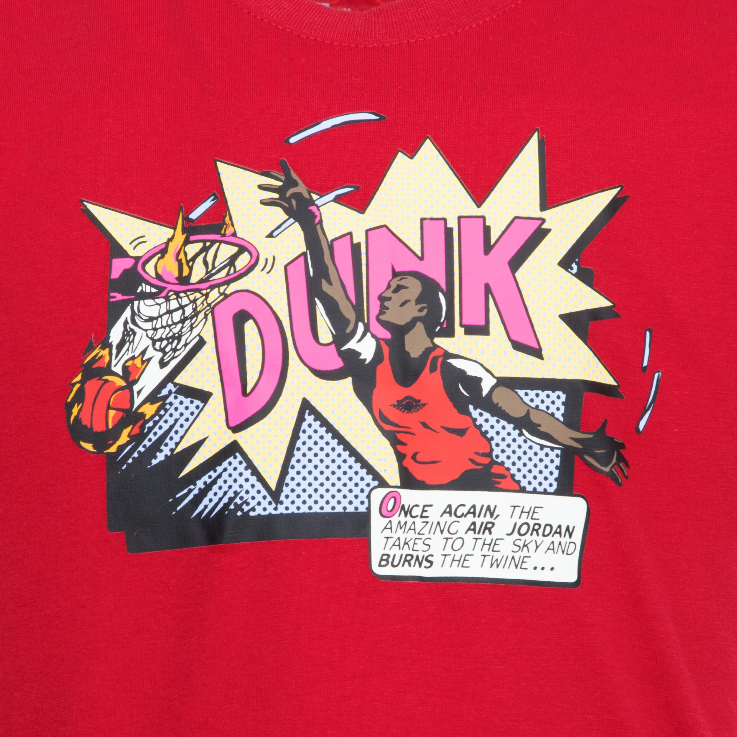 Air Comics Dunk Short Sleeve Tee (Little Kid) - Image 3