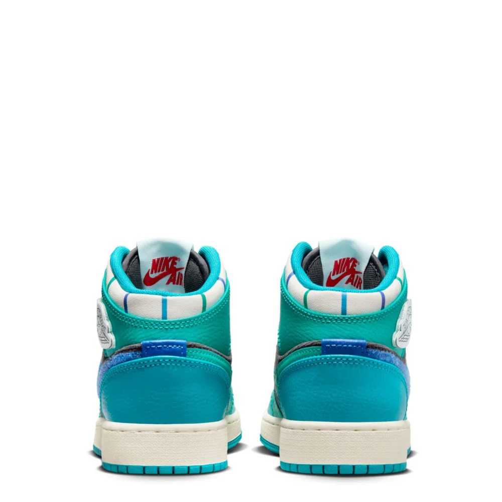 Air Jordan 1 Mid (Big Kid) - Image 4