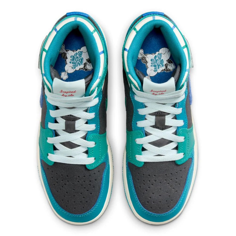 Air Jordan 1 Mid (Big Kid) - Image 5