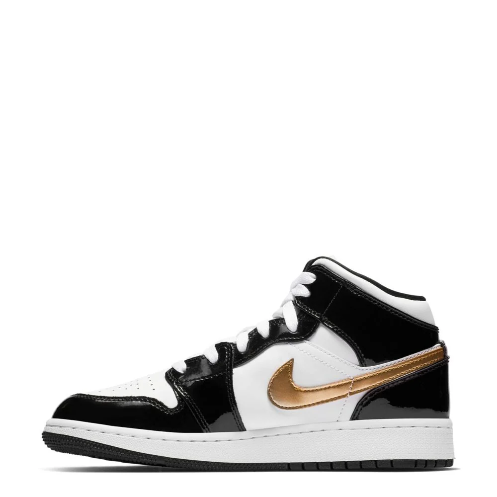 Air Jordan 1 Mid Se (Big Kid) - Image 3
