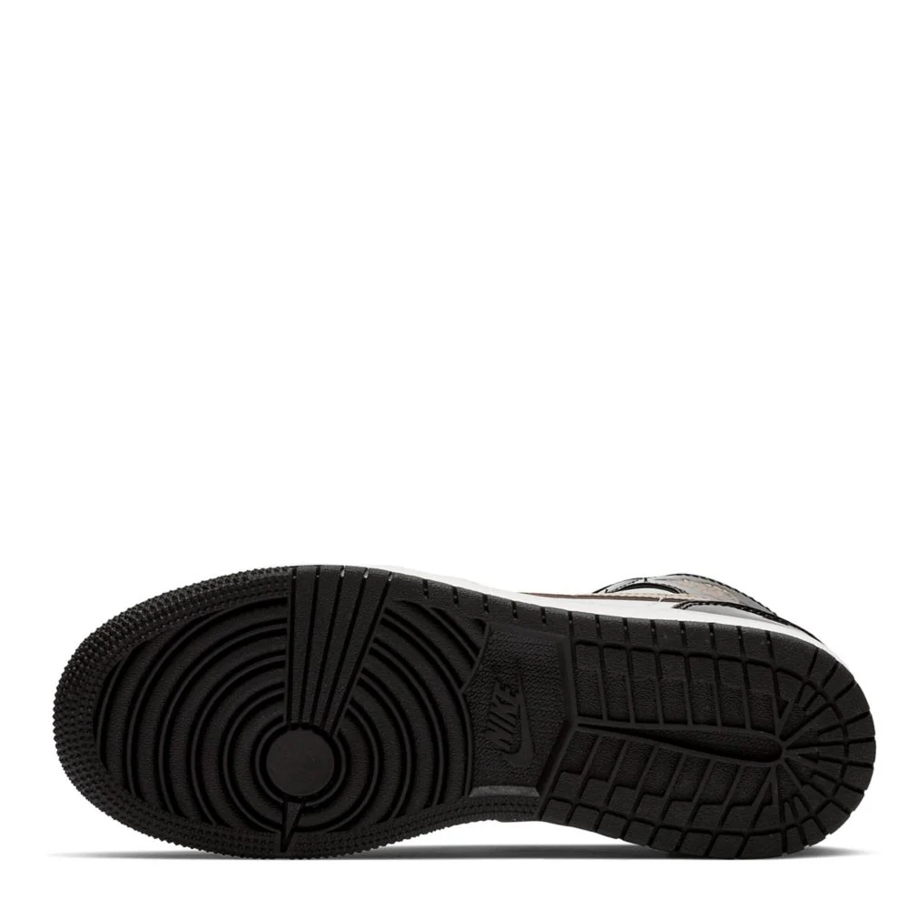 Air Jordan 1 Mid Se (Big Kid) - Image 6