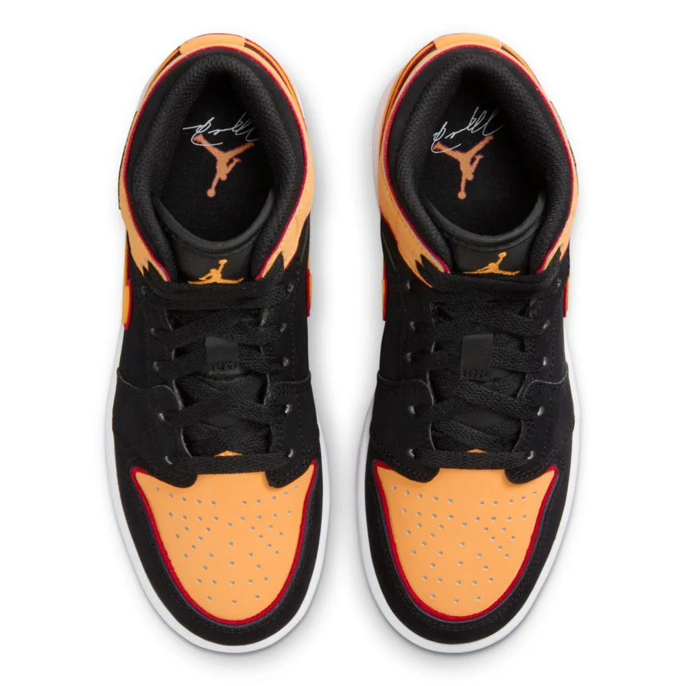 Air Jordan 1 Mid Se (Big Kid) - Image 5