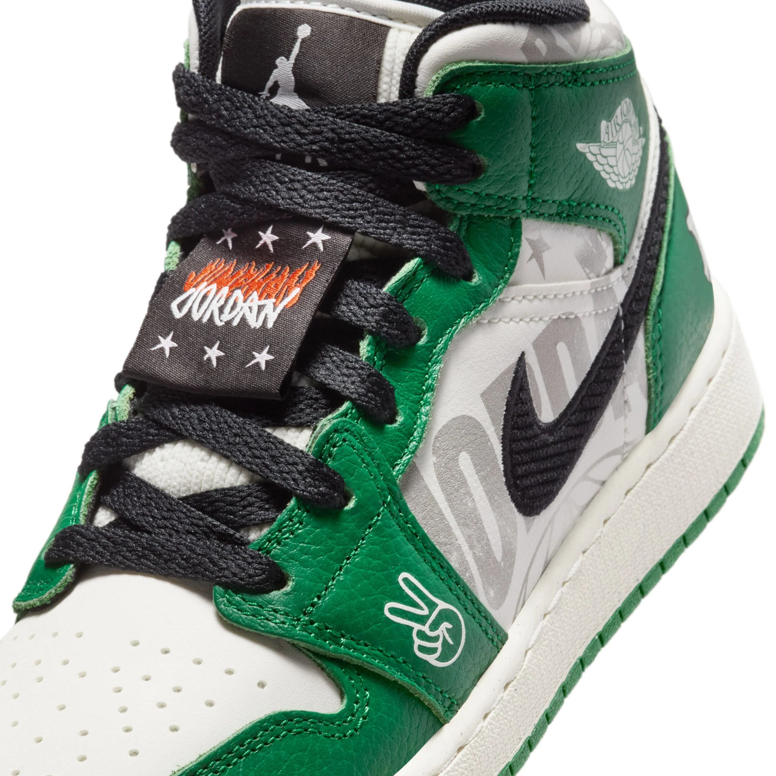 Air Jordan 1 Mid Se (Big Kid) - Image 7