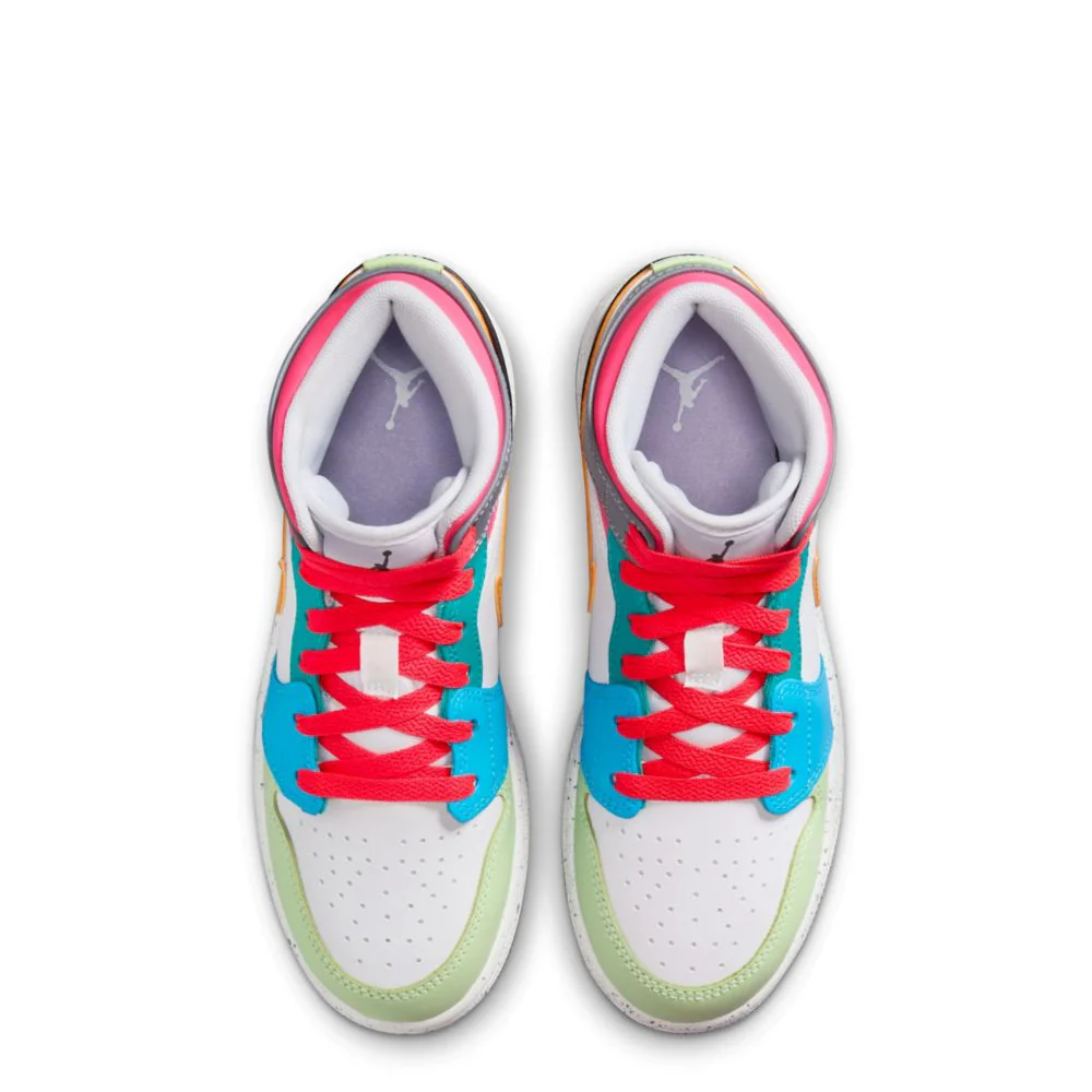 Air Jordan 1 Mid Se (Big Kid) - Image 5