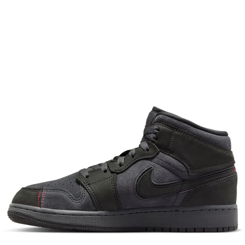 Air Jordan 1 Mid Se Craft (Big Kid) - Image 3