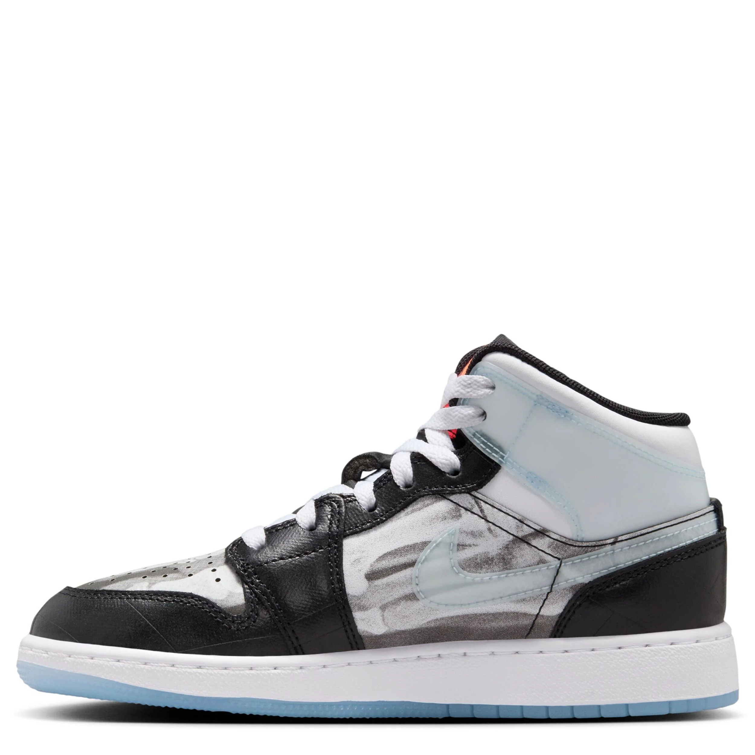 Air Jordan 1 Mid Sneaker School (Big Kid) - Image 2