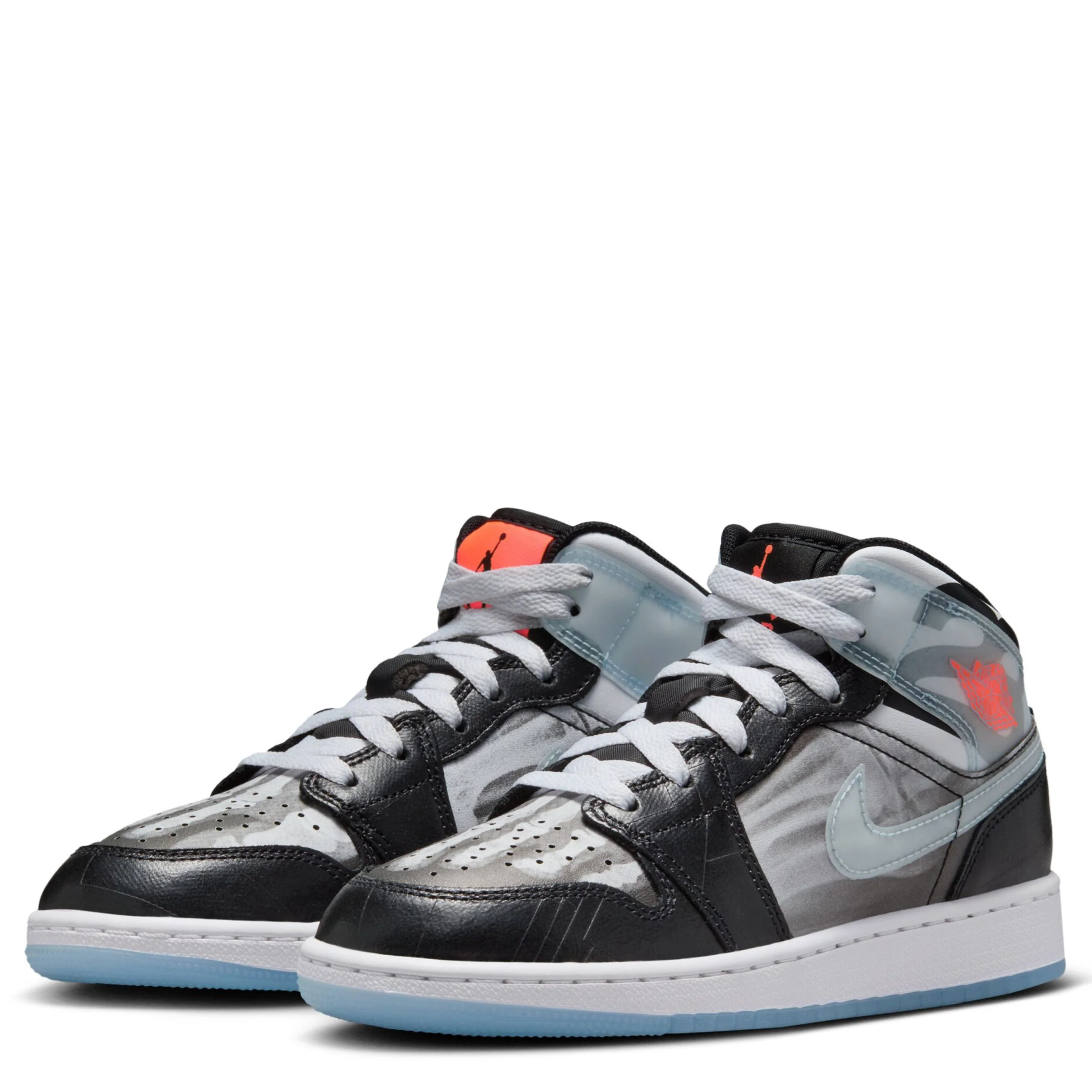 Air Jordan 1 Mid Sneaker School (Big Kid) - Image 3