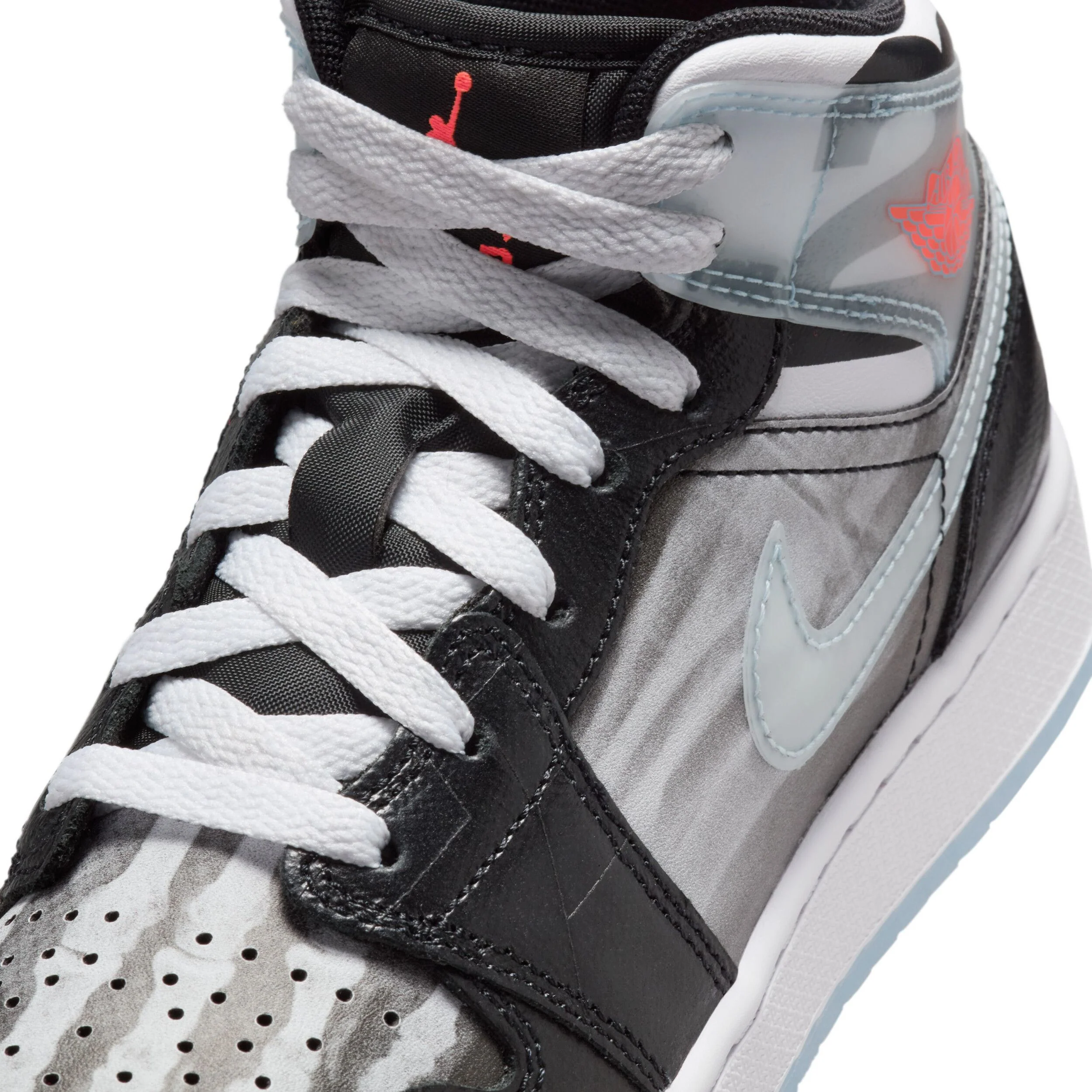 Air Jordan 1 Mid Sneaker School (Big Kid) - Image 7