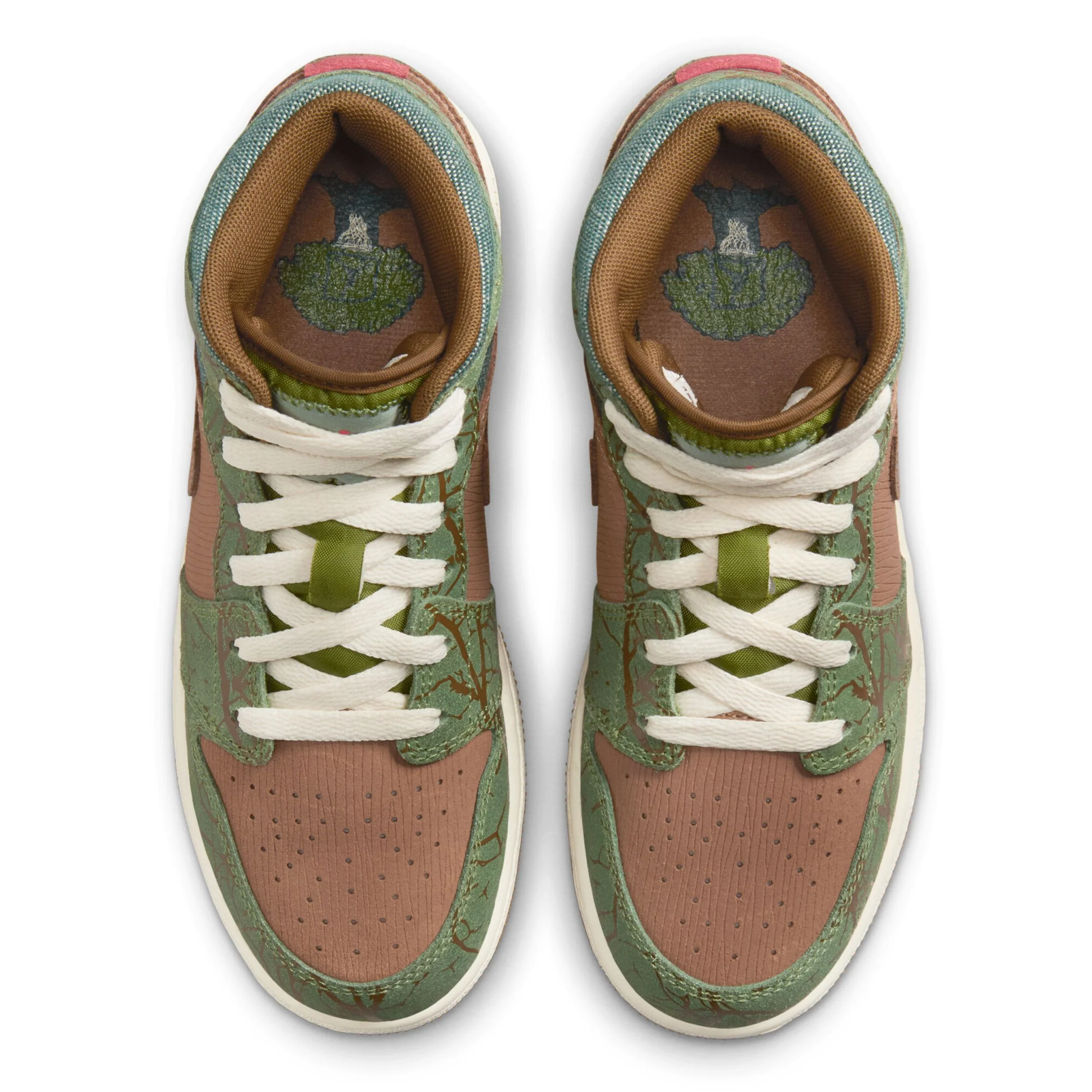 Air Jordan 1 Mid Sneaker School (Big Kid) - Image 5