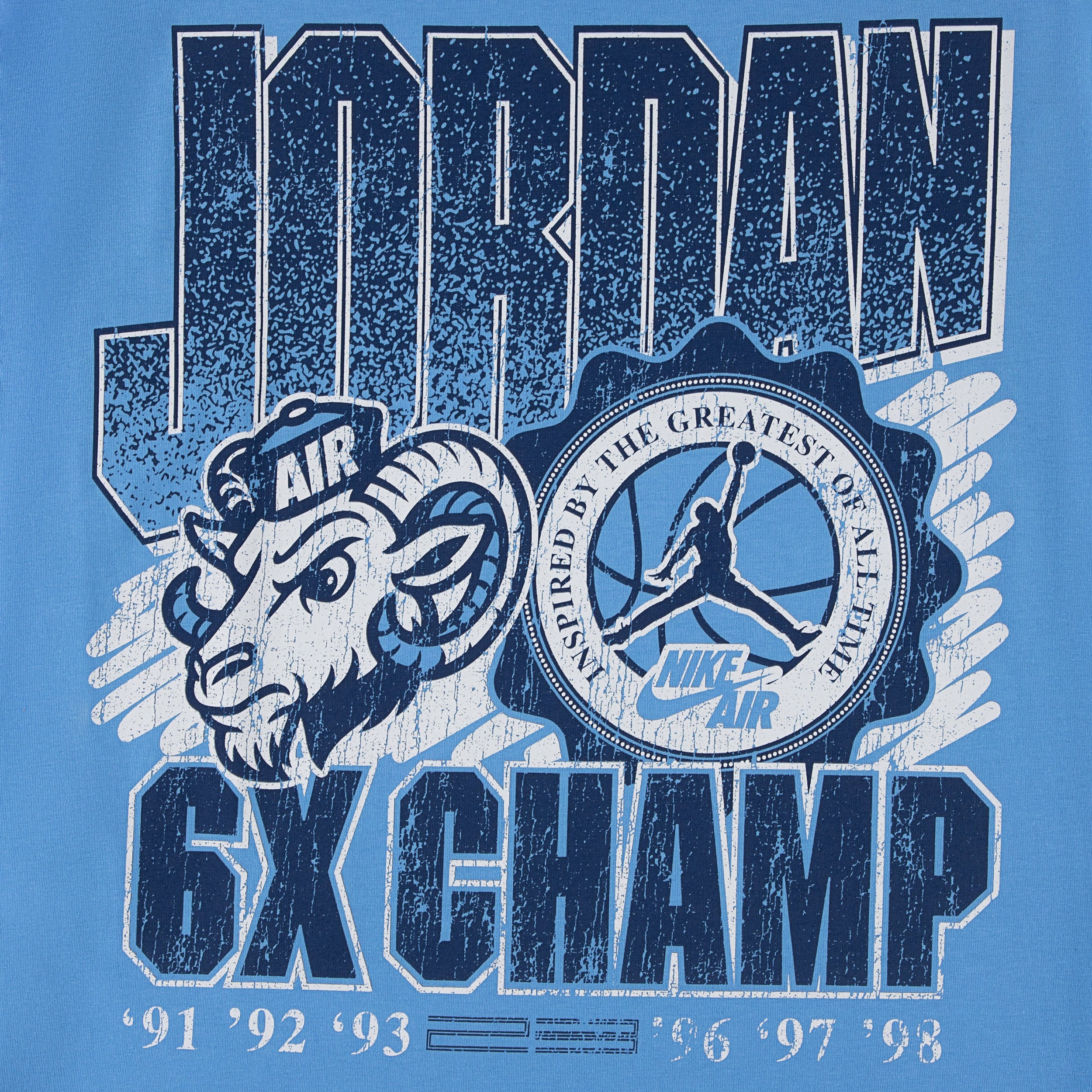 Aj 11 Unc Retro Goat Tee (Big Kid) - Image 3