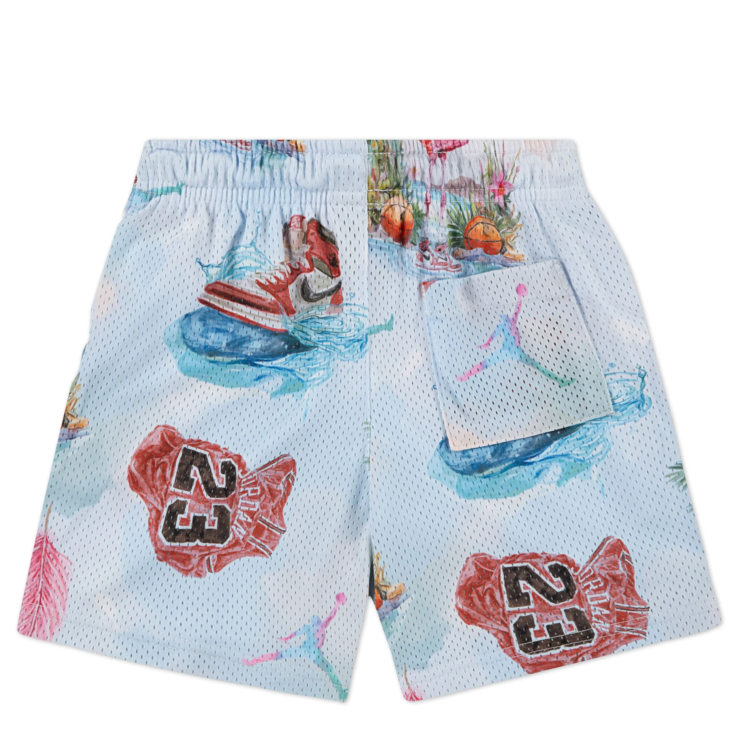 All-Over Print Mesh Shorts (Little Kid) - Image 2