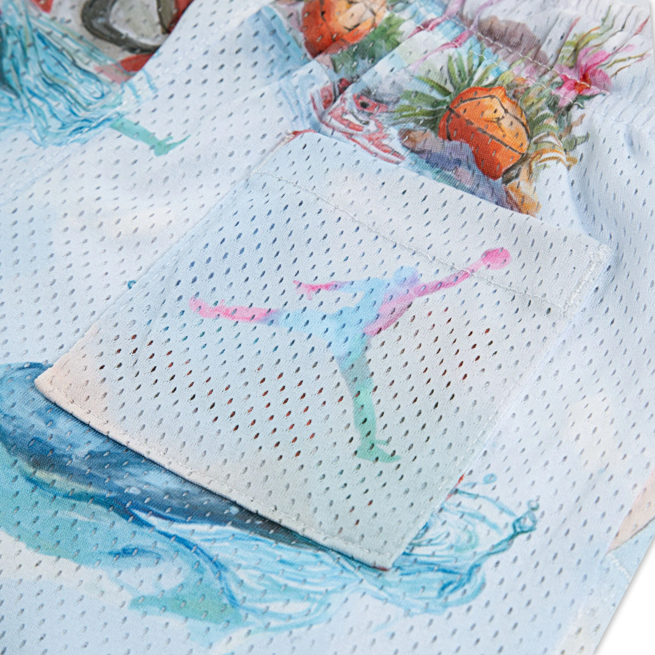 All-Over Print Mesh Shorts (Little Kid) - Image 4