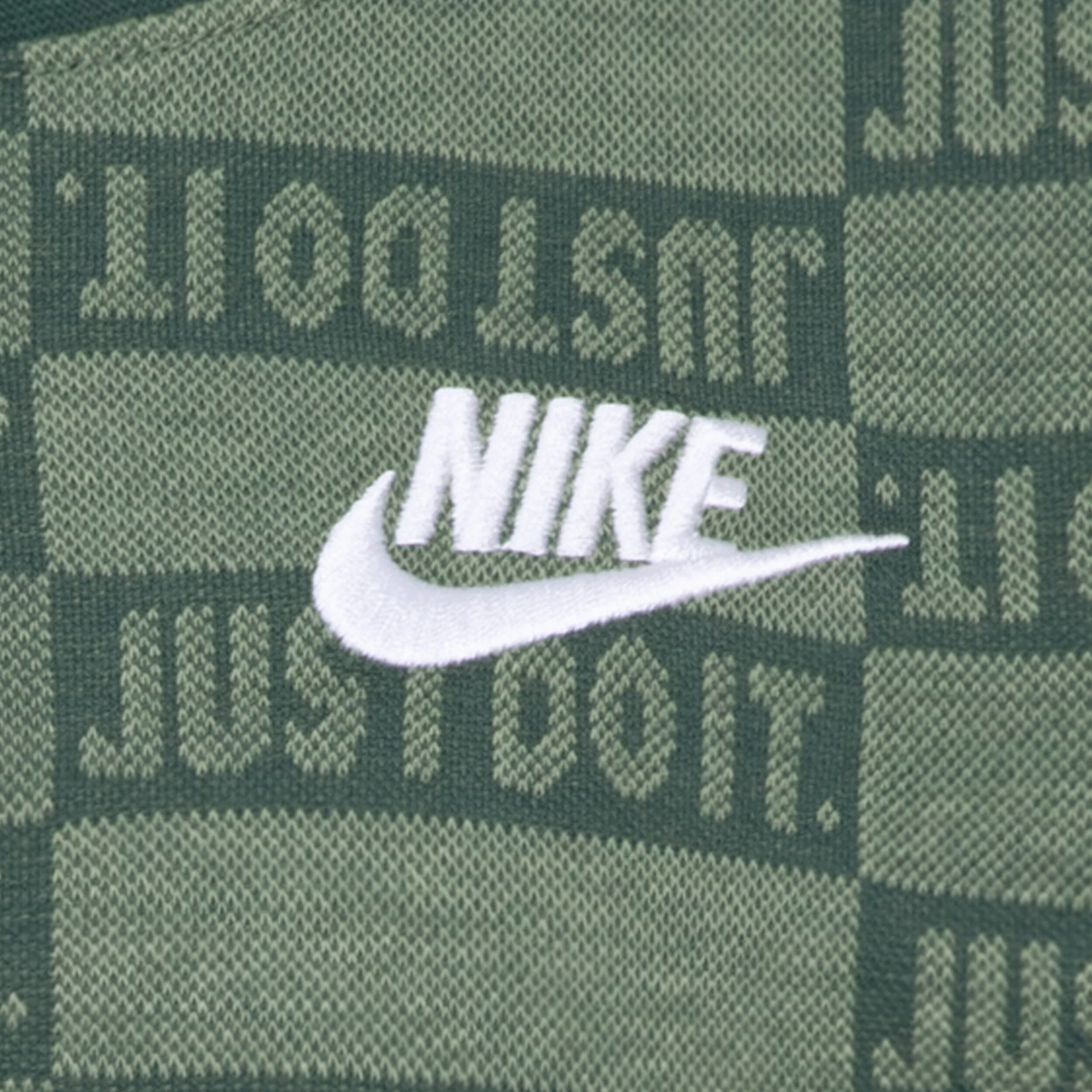 Allover Jacquard Just Do It Tee (Little Kid) - Image 3