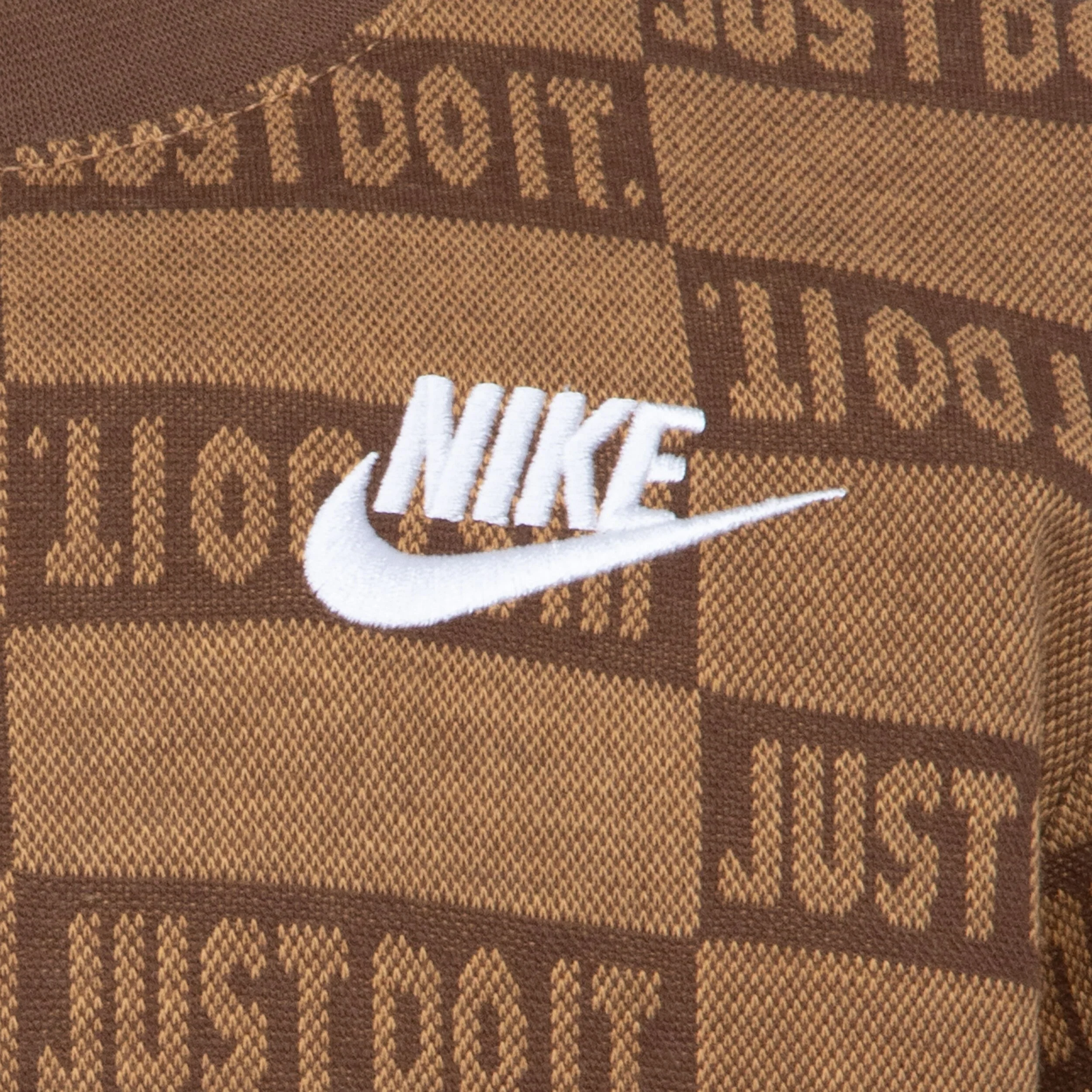 Allover Jacquard Just Do It Teee (Little Kid) - Image 3