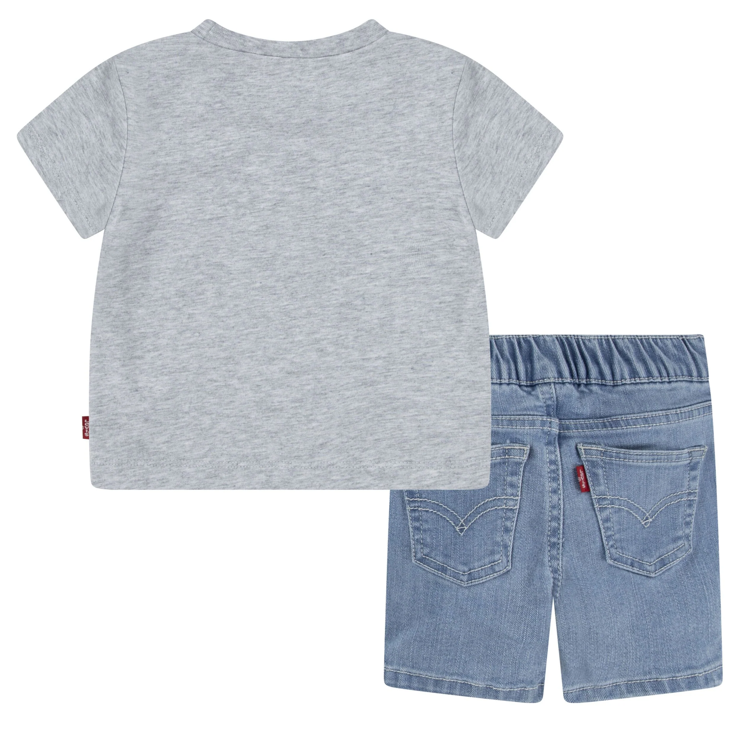 Anchor Tee And Denim Shorts 2-Piece Set (Infant) - Image 2