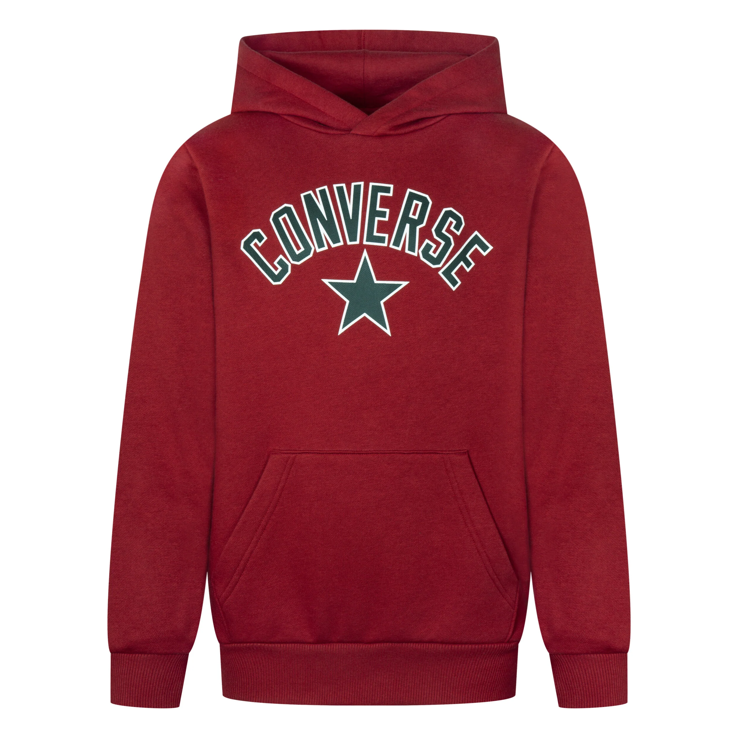 Arched Wordmark Fleece Pullover (Big Kid)