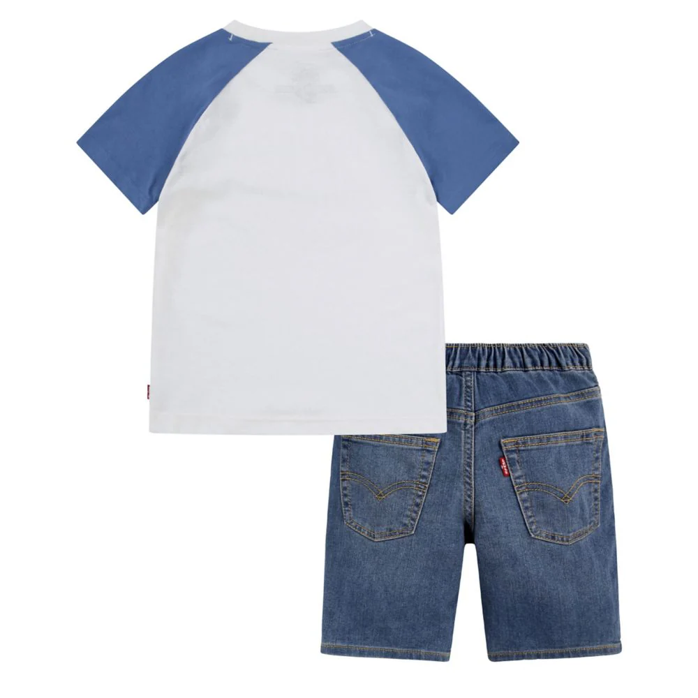 Bear Raglan & Short Set (Little Kid) - Image 2