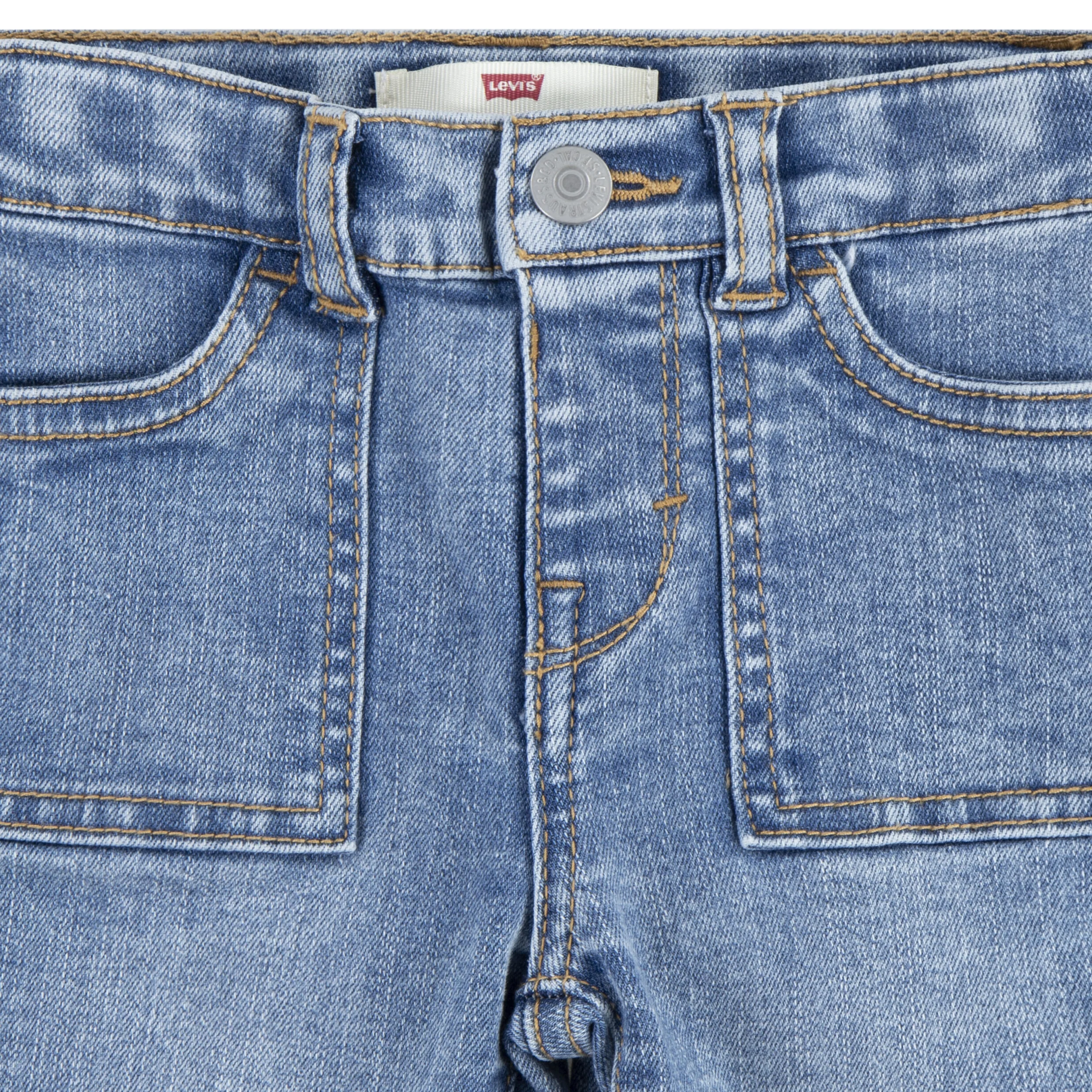 Bear Tee & Wide Denim Pants Set (Infant) - Image 5