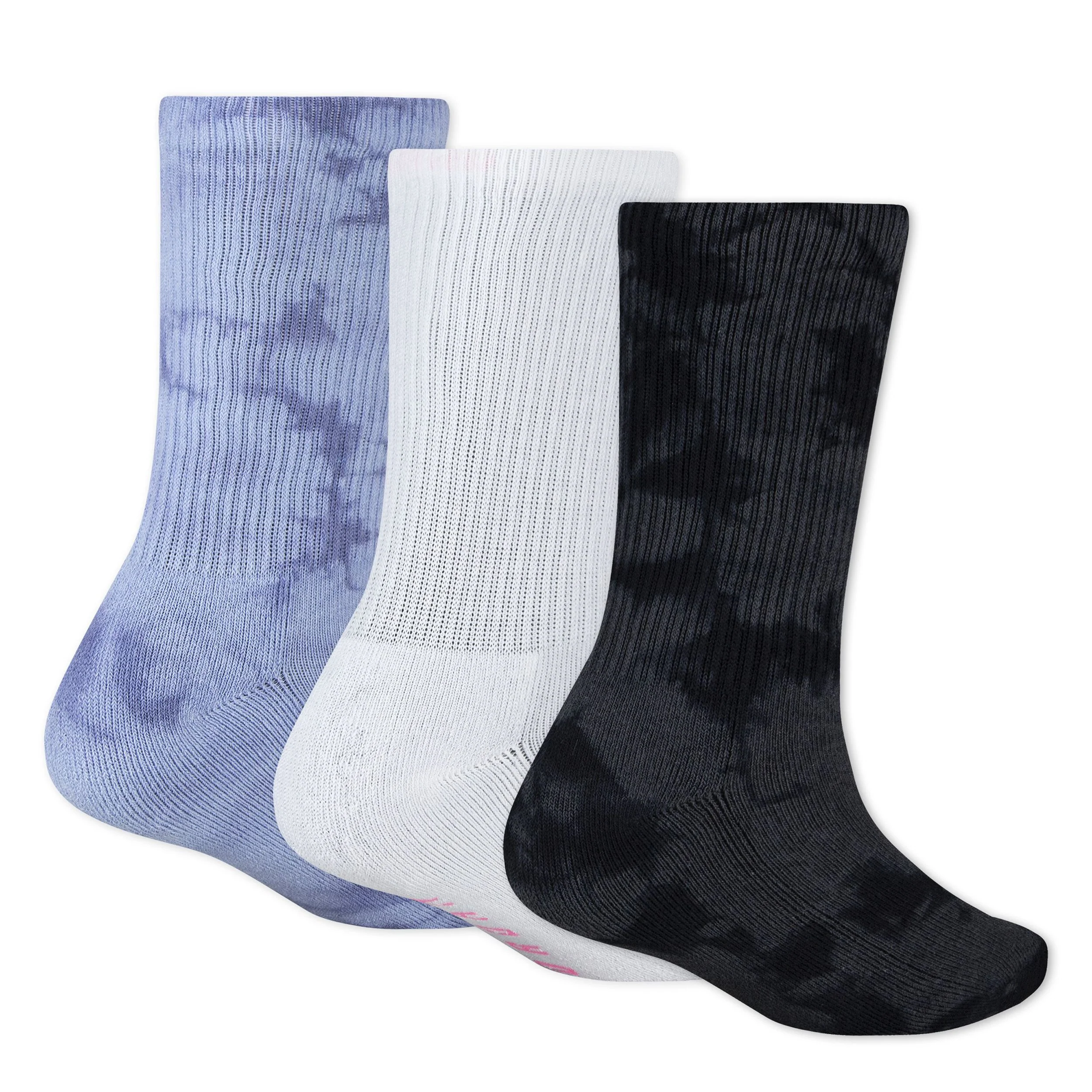 Blue Jeans & Bling 3-Pack Crew Socks (7-9) - Image 2
