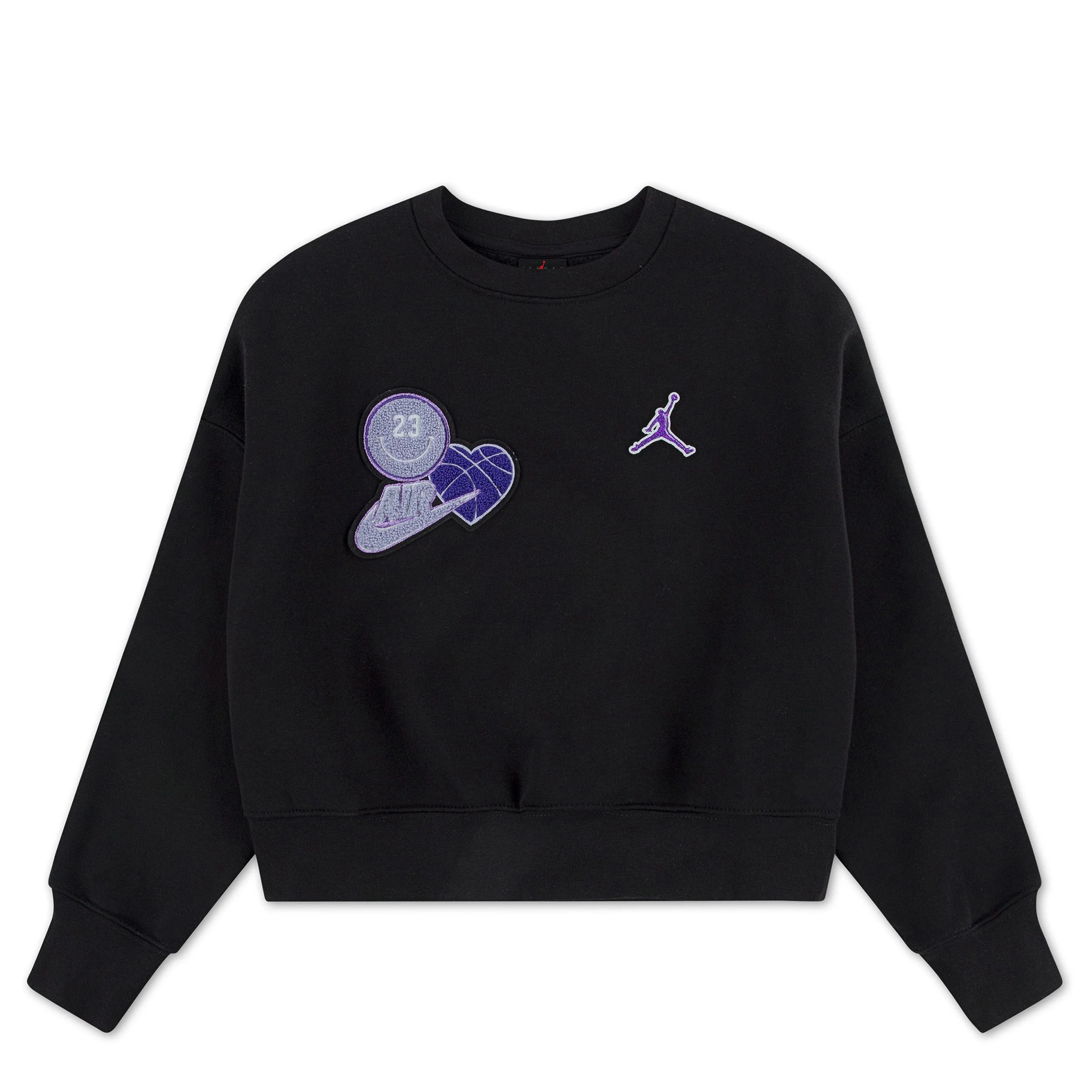 Blue Jeans & Bling Crew Sweatshirt (Big Kid)