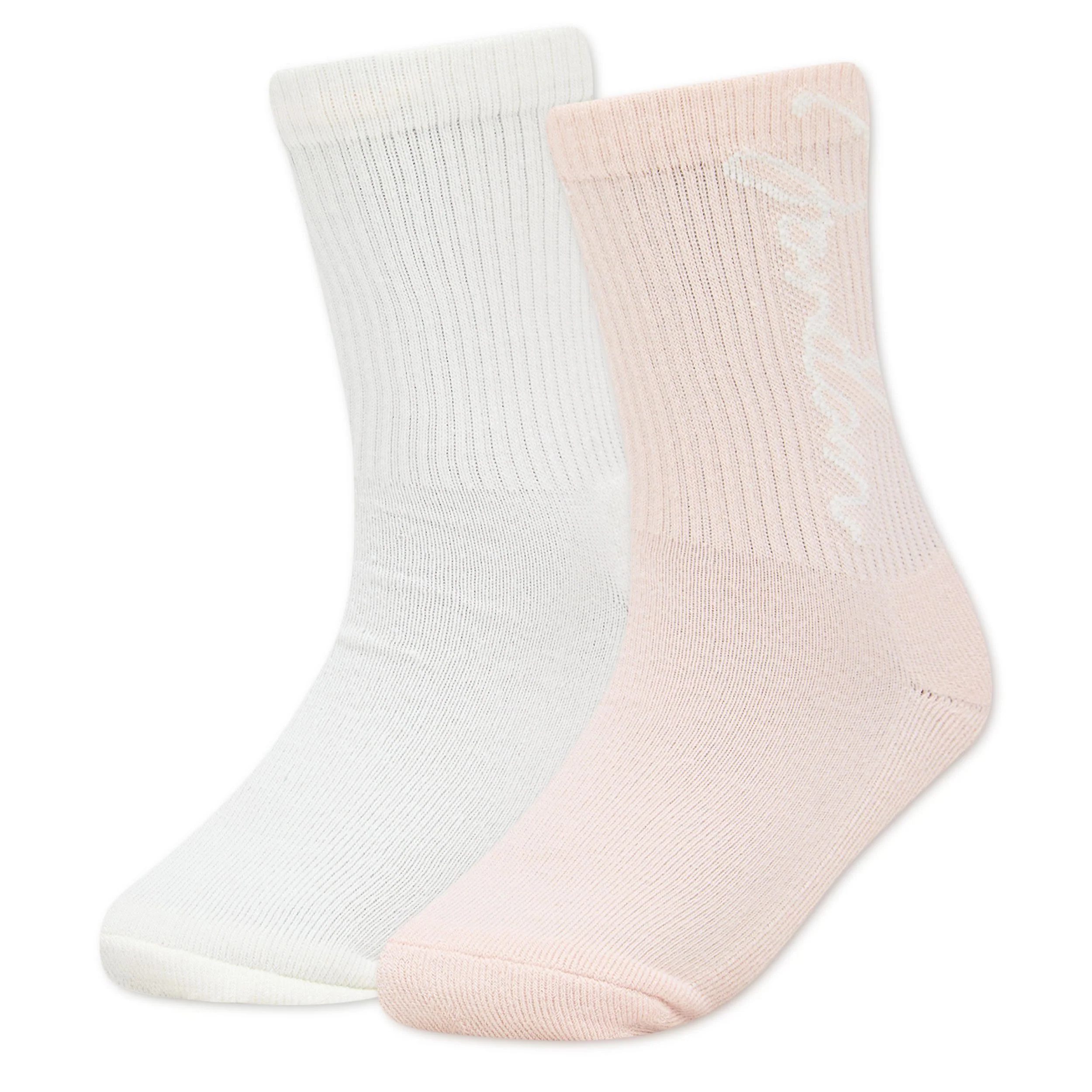 Bow Shorty 2 Pack Crew Sock (5Y-7Y)