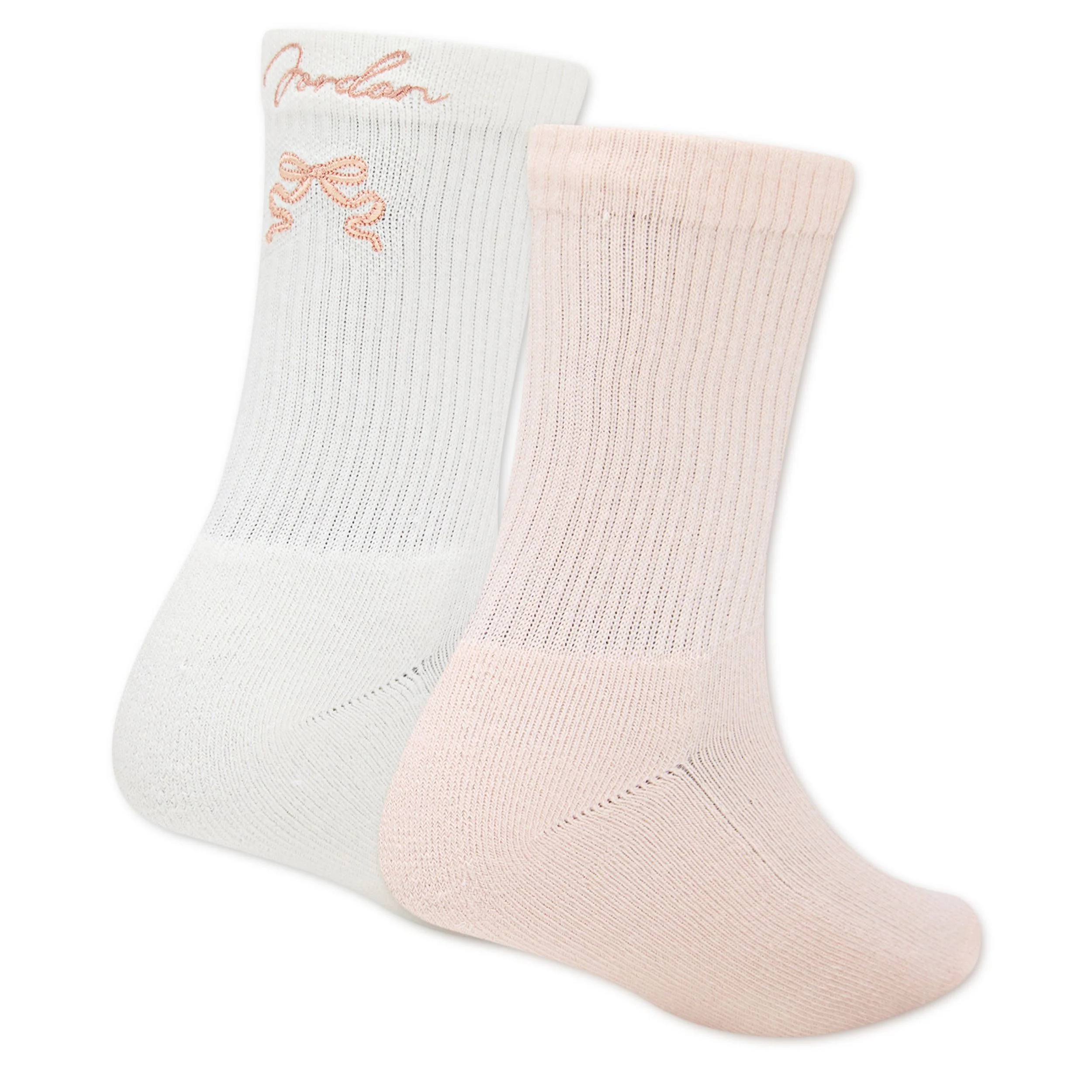 Bow Shorty 2 Pack Crew Sock (5Y-7Y) - Image 2