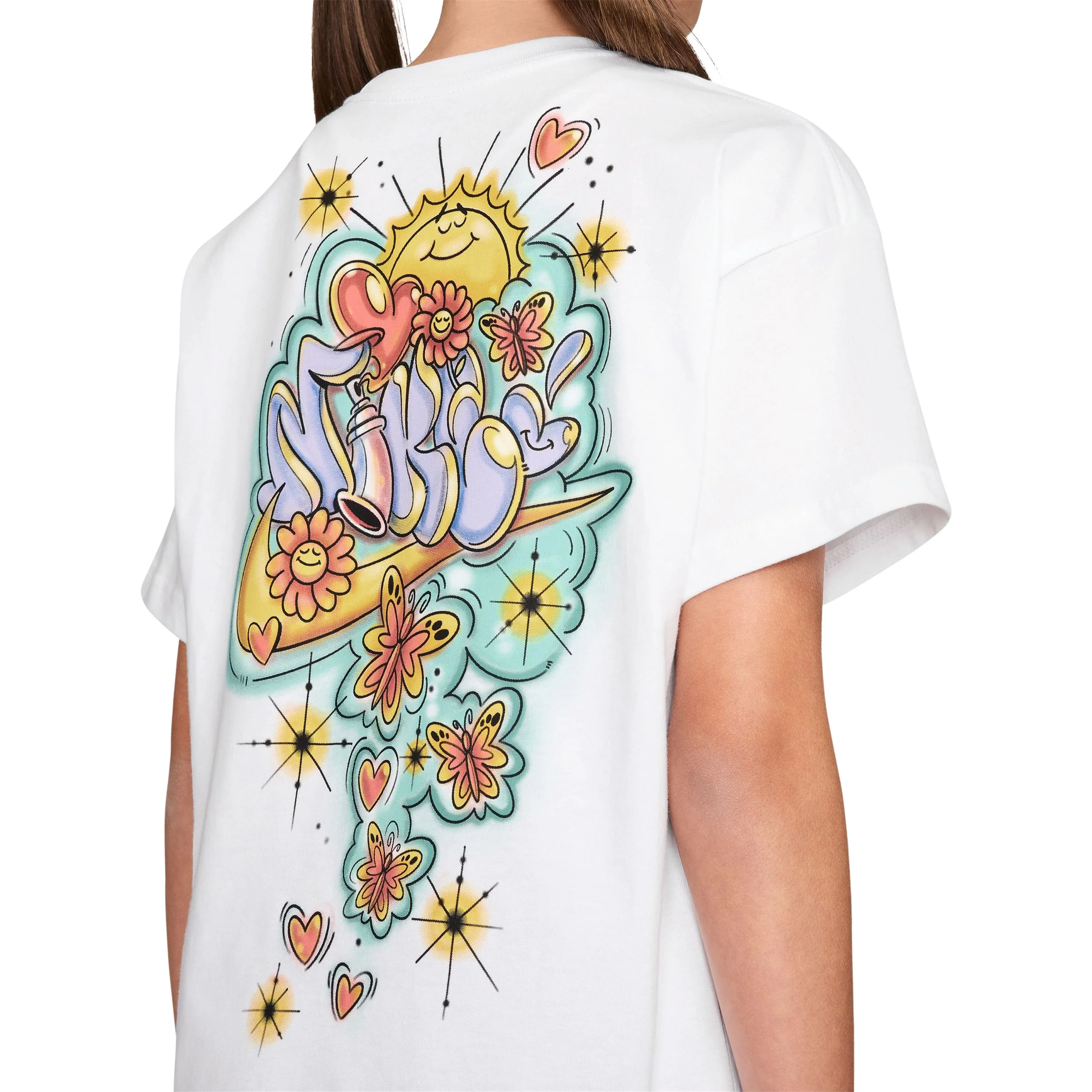 Boxy Airbrush Tee (Big Kid) - Image 3