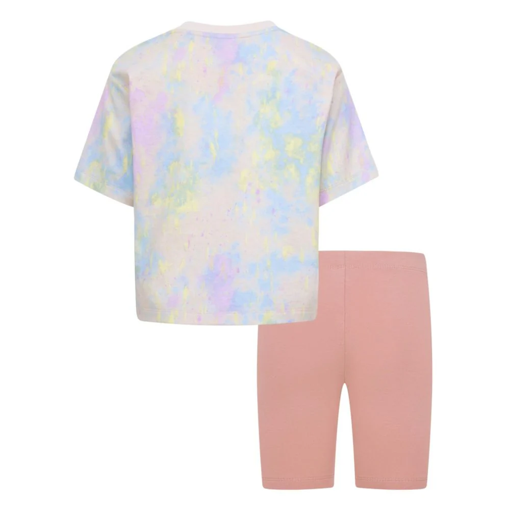 Boxy Tee & Bike Short Set (Little Kid) - Image 2