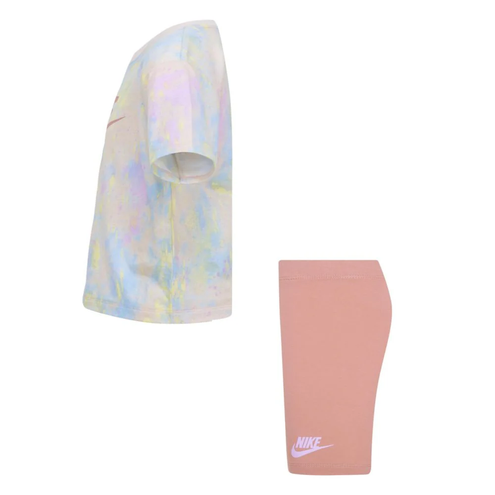 Boxy Tee & Bike Short Set (Little Kid) - Image 3