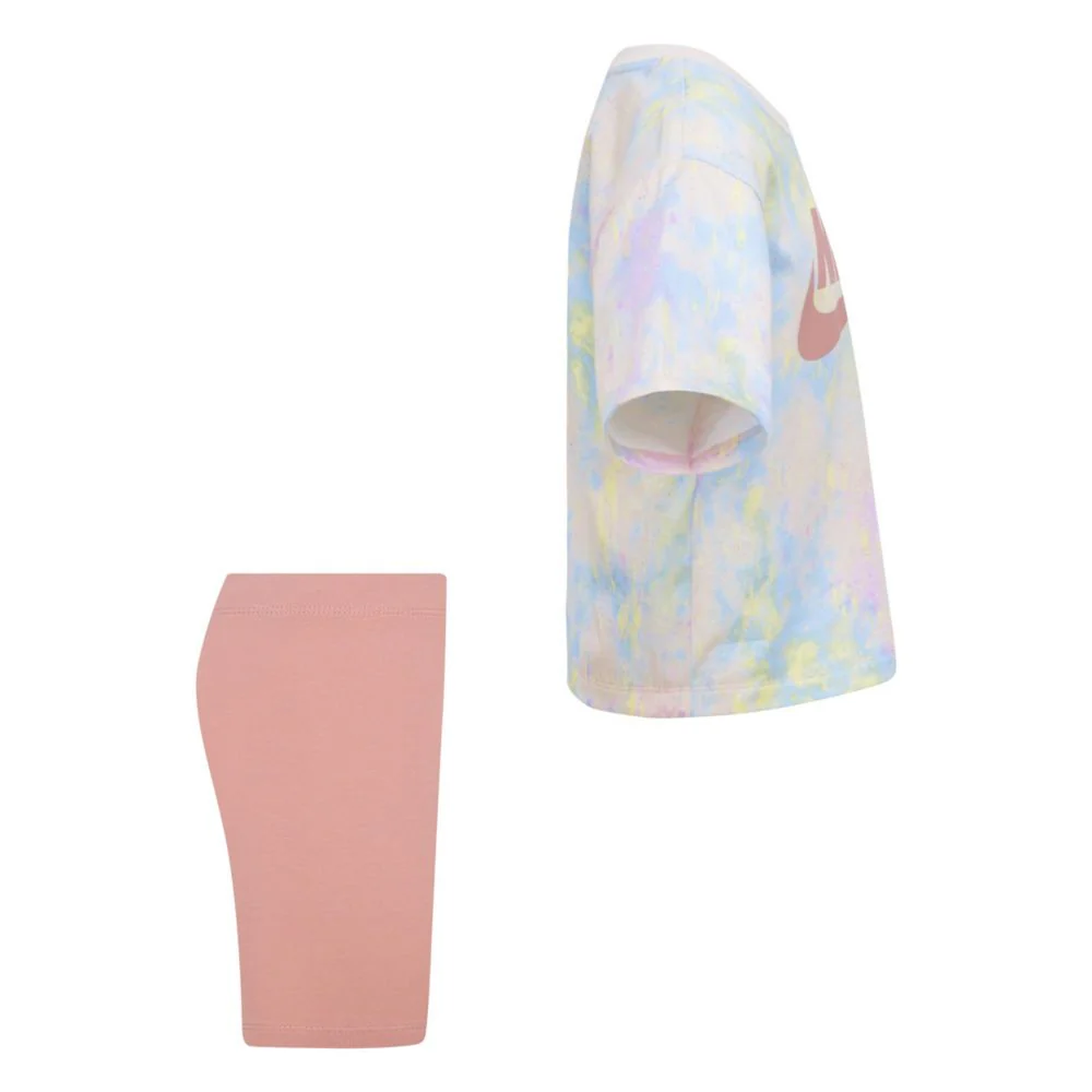 Boxy Tee & Bike Short Set (Little Kid) - Image 4