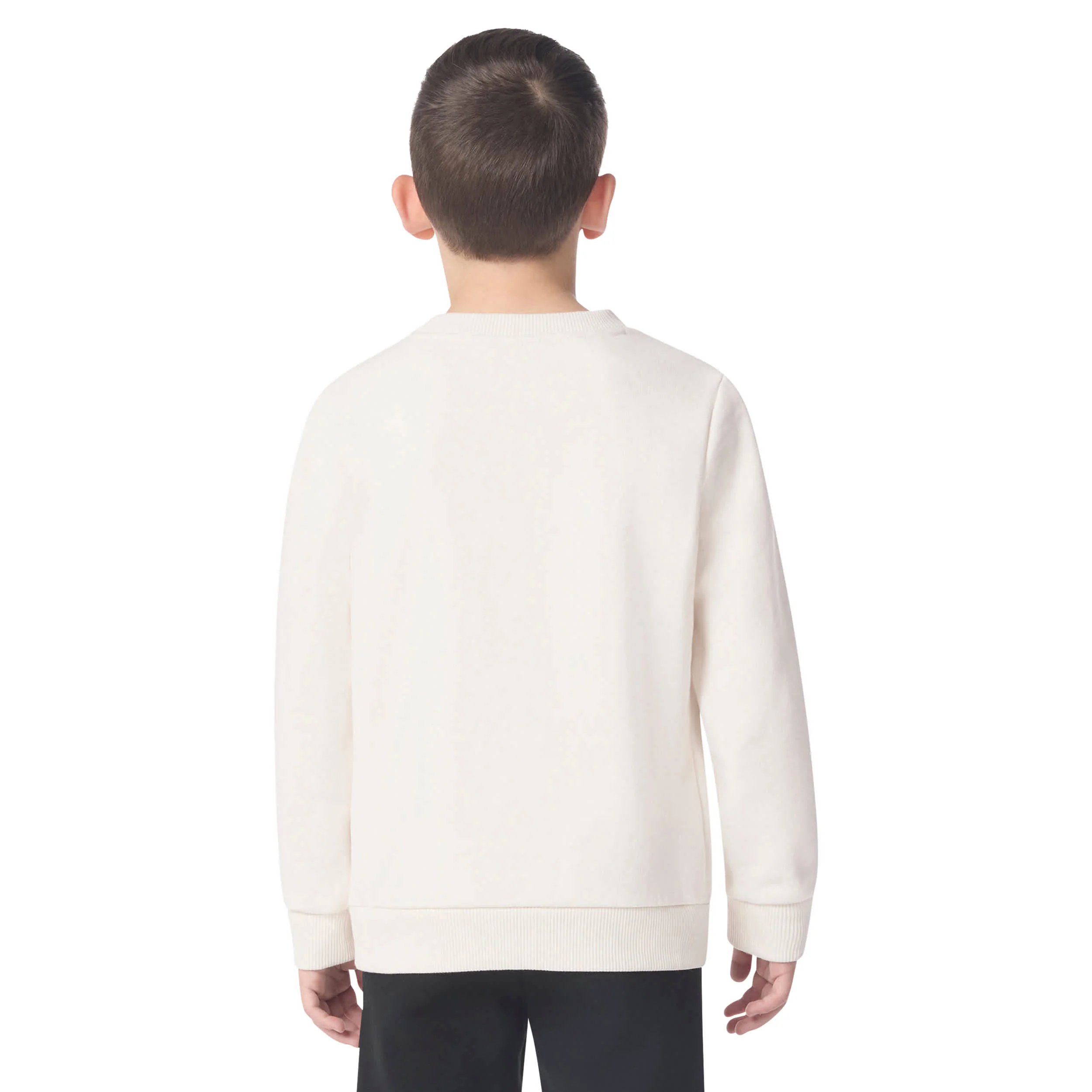 Chenille Patch Crew Sweatshirt (Big Kid) - Image 2