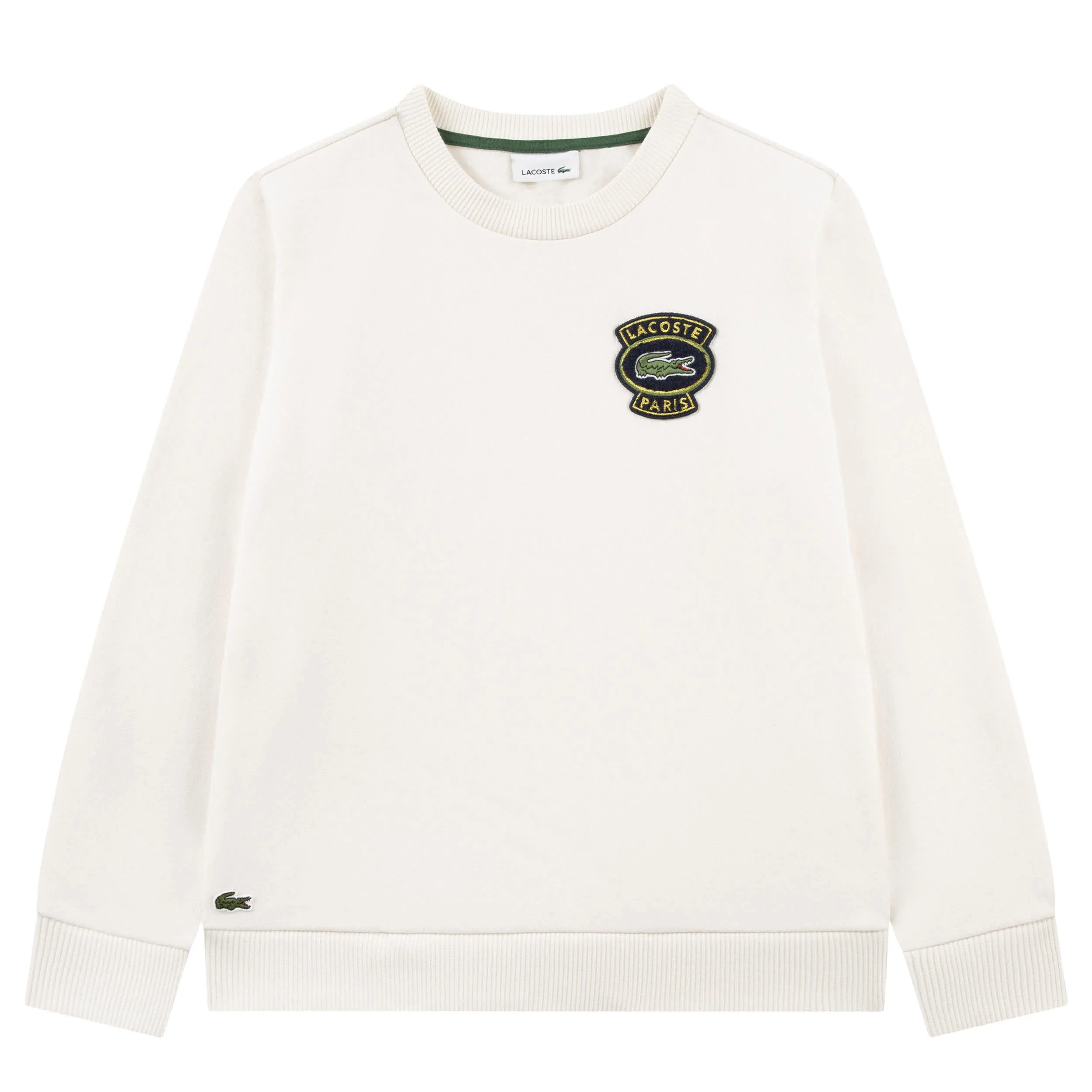 Chenille Patch Crew Sweatshirt (Big Kid) - Image 3