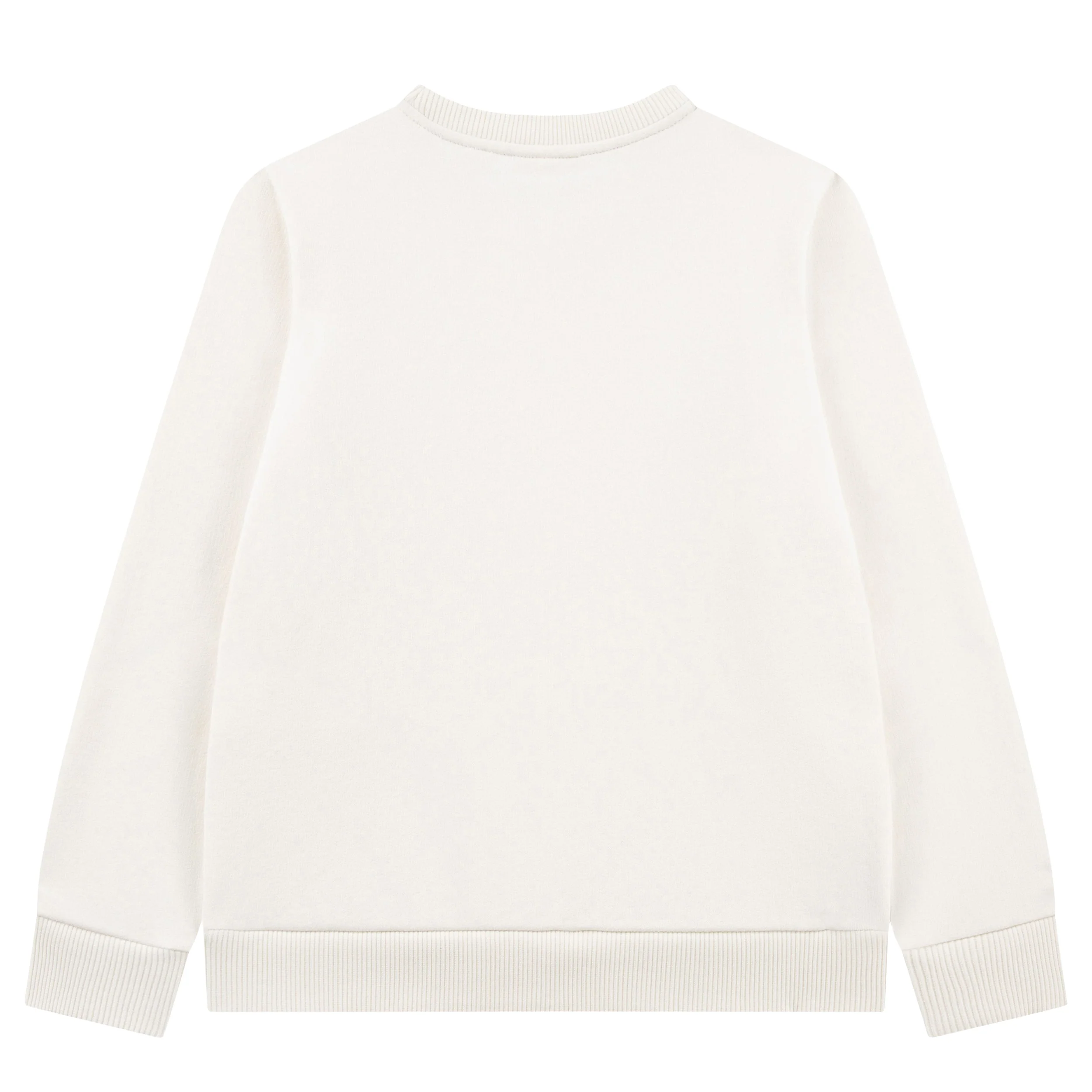Chenille Patch Crew Sweatshirt (Big Kid) - Image 4
