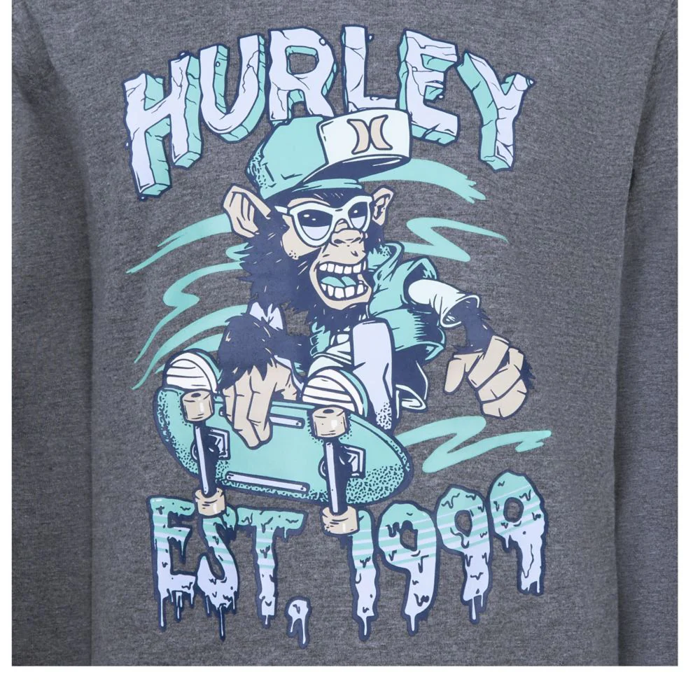 Chimp Shredder Long Sleeve Tee (Little Kids) - Image 3