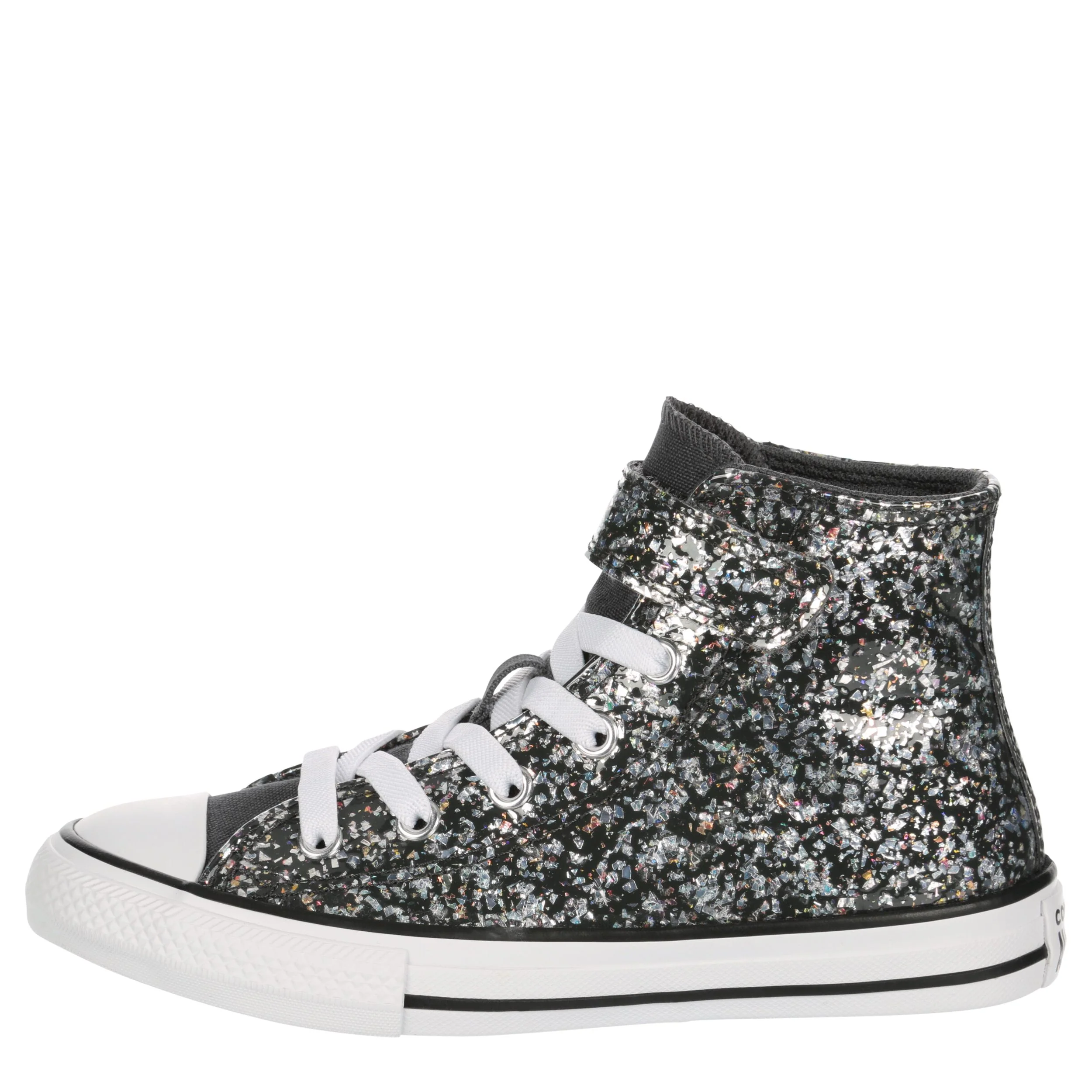 Chuck Taylor All Star Glitter Easyon (Little Kid) - Image 2